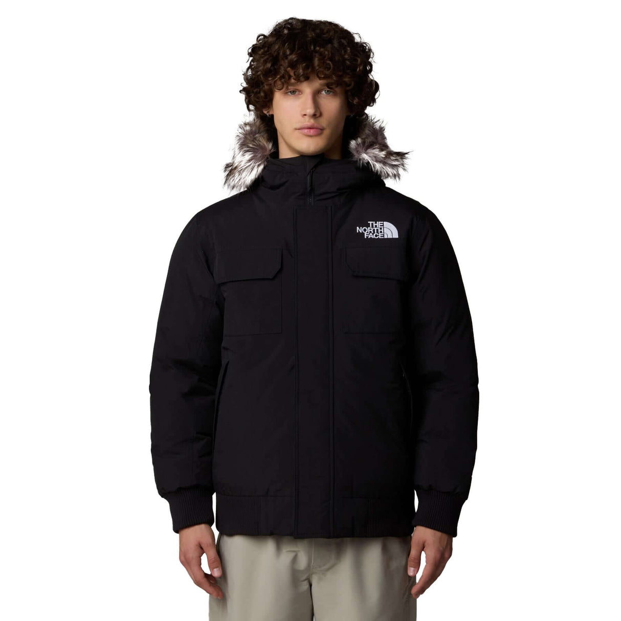 The North Face Men's McMurdo Bomber Jacket TNF Black / Small-TNF Black / Medium-TNF Black / Large-TNF Black / X-Large-TNF Black / XX-Large - 53 Degrees North