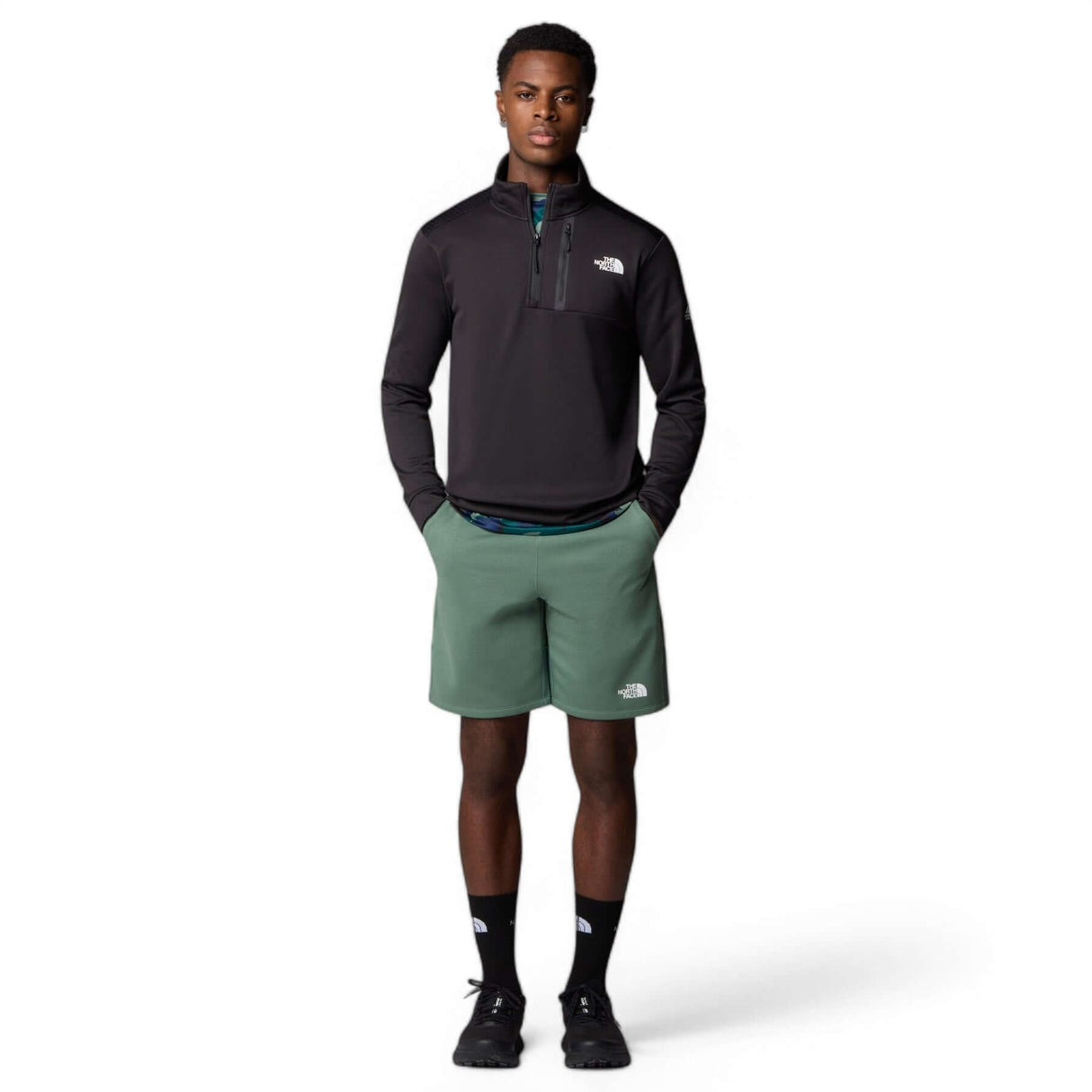 The North Face Men's Mountain Athletics Fleece Shorts Mystic Haze / Small-Mystic Haze / Medium-Mystic Haze / Large-Mystic Haze / X-Large-Mystic Haze / XX-Large - 53 Degrees North