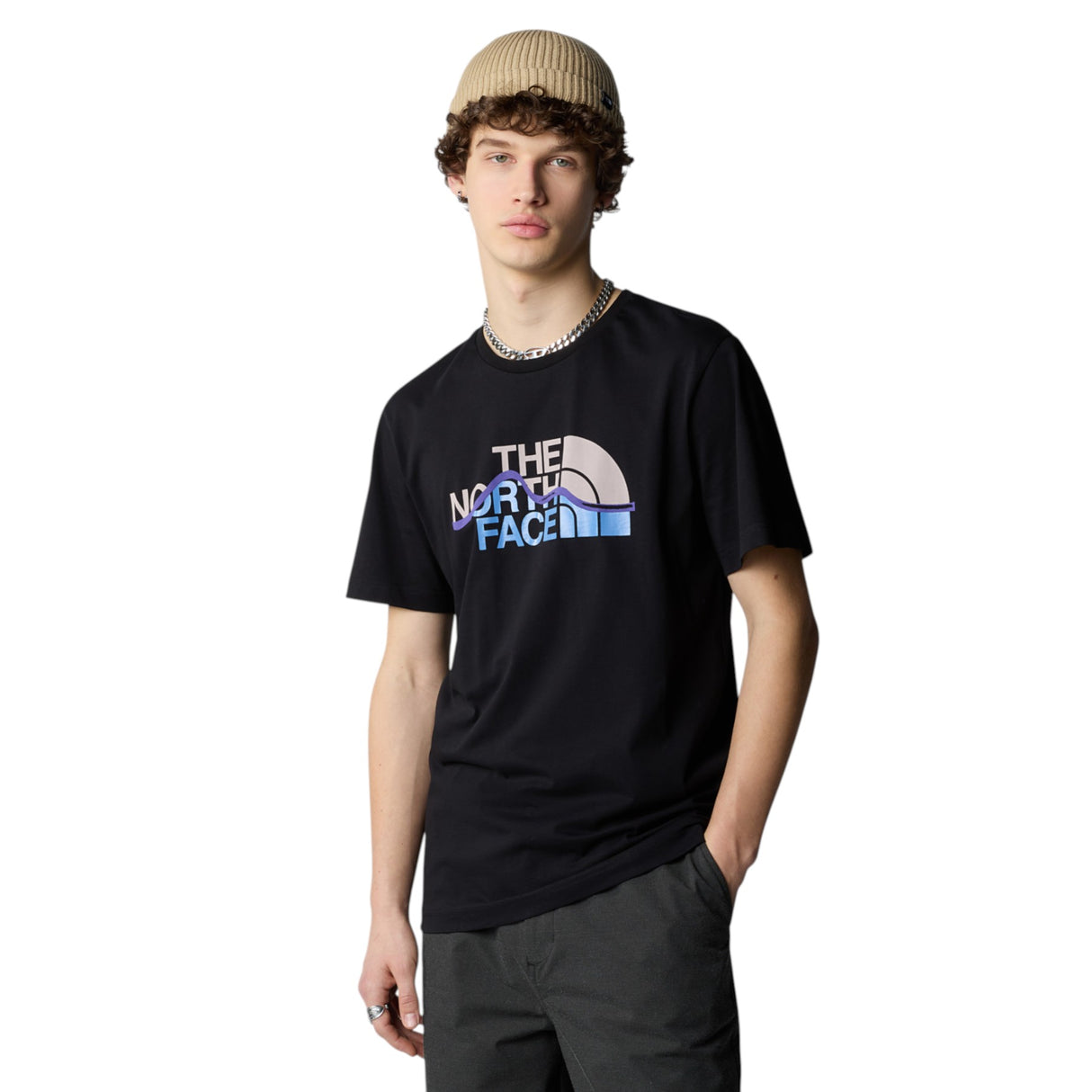 The North Face Men's Mountain Line Tee TNF Black / Small-TNF Black / Medium-TNF Black / Large-TNF Black / X-Large-TNF Black / XX-Large - 53 Degrees North