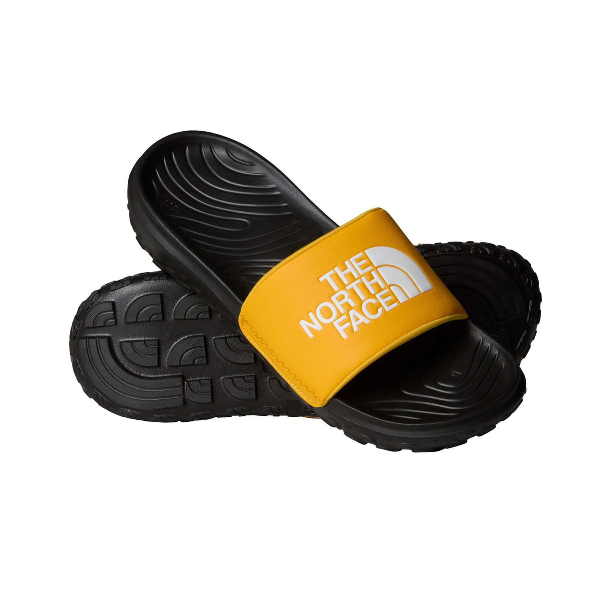 The North Face Men's Never Stop Cush Slide Flip Flops Summit Gold/TNF Black / 8-Summit Gold/TNF Black / 9-Summit Gold/TNF Black / 10-Summit Gold/TNF Black / 11-Summit Gold/TNF Black / 12 - 53 Degrees North