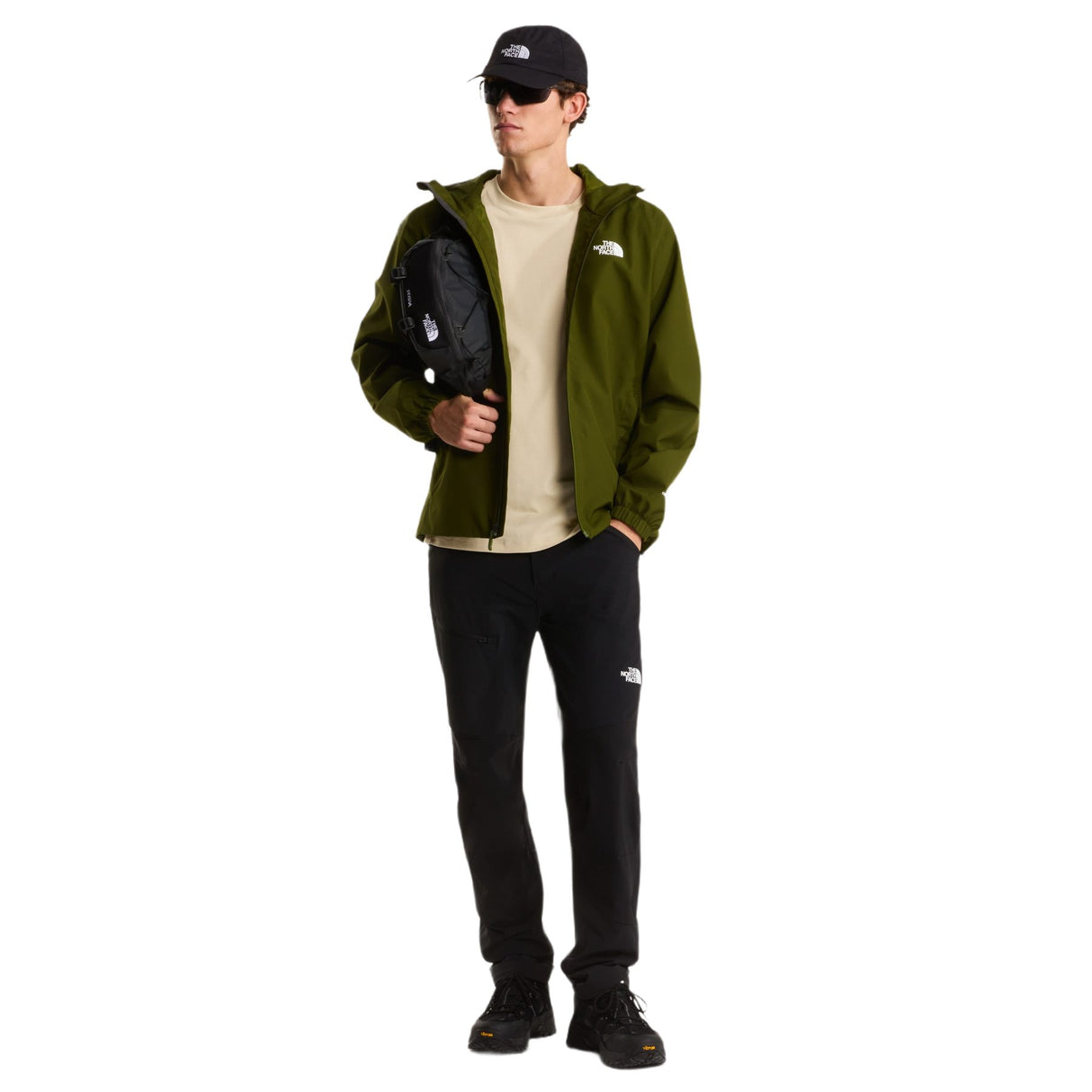 The North Face Men's Quest Mono Waterproof Jacket TNF Black / Small-TNF Black / Medium-TNF Black / Large-TNF Black / X-Large-TNF Black / XX-Large - 53 Degrees North