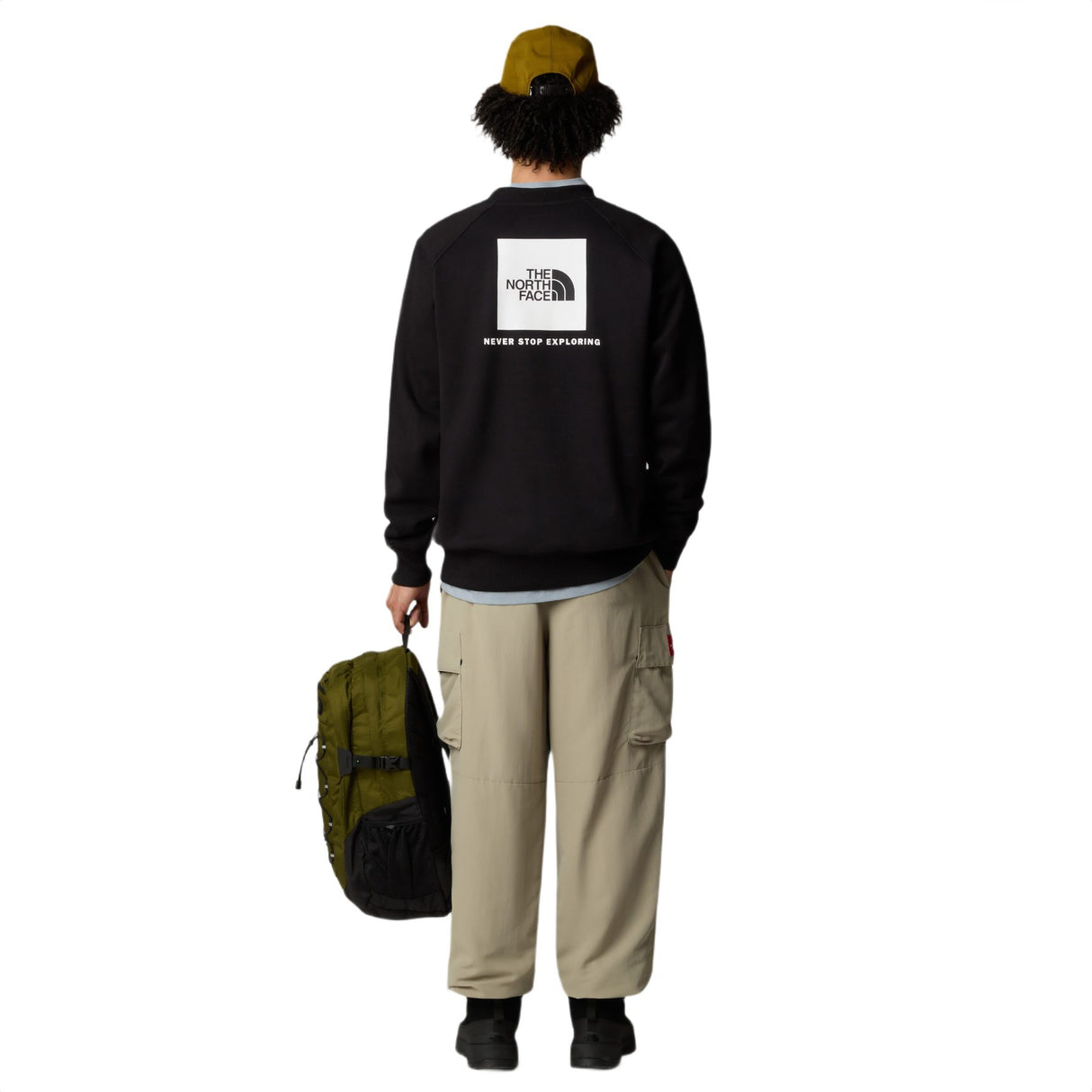 The North Face Men's Raglan Box NSE Crew Shirt TNF White / Small-TNF White / Medium-TNF White / Large-TNF White / X-Large-TNF White / XX-Large - 53 Degrees North