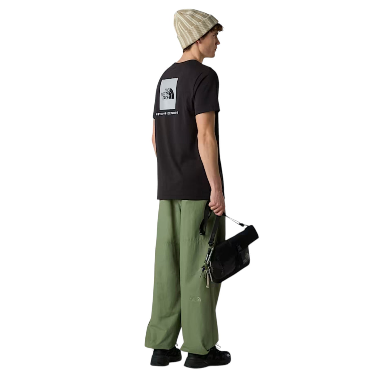 The North Face Men's Short Sleeve Reflective Box NSE Tee TNF Black Reflective / X-Small-TNF Black Reflective / Small-TNF Black Reflective / Medium-TNF Black Reflective / Large-TNF Black Reflective / X-Large - 53 Degrees North