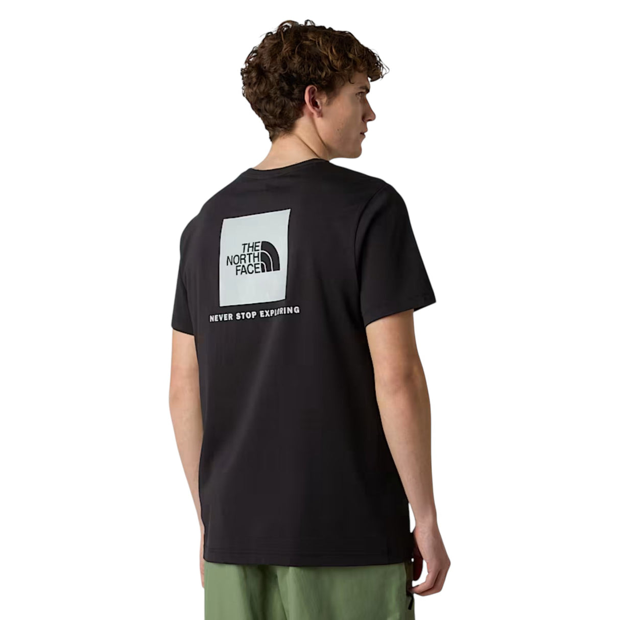 The North Face Men's Short Sleeve Reflective Box NSE Tee TNF Black Reflective / X-Small-TNF Black Reflective / Small-TNF Black Reflective / Medium-TNF Black Reflective / Large-TNF Black Reflective / X-Large - 53 Degrees North
