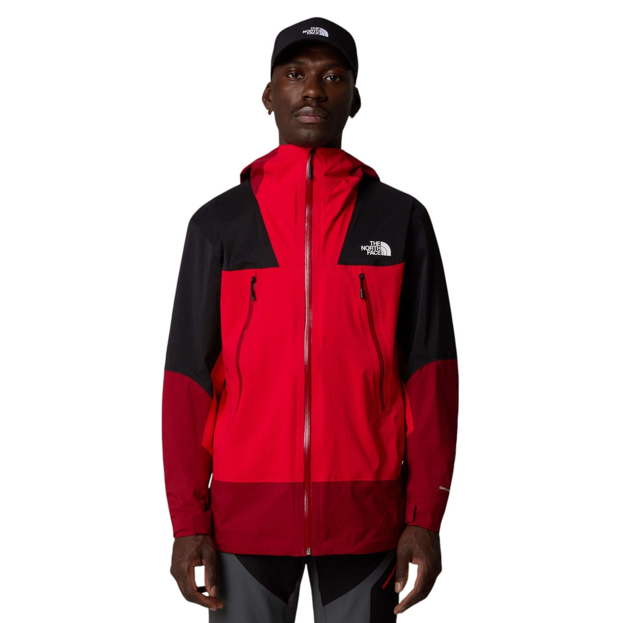 The North Face Men's Signal 2.5L DryVent Waterproof Jacket Skyline Blue/Adriatic Blue / Small-Skyline Blue/Adriatic Blue / Medium-Skyline Blue/Adriatic Blue / Large-Skyline Blue/Adriatic Blue / X-Large-Lava Red/Iron Clay/TNF Black / Small - 53 Degrees North