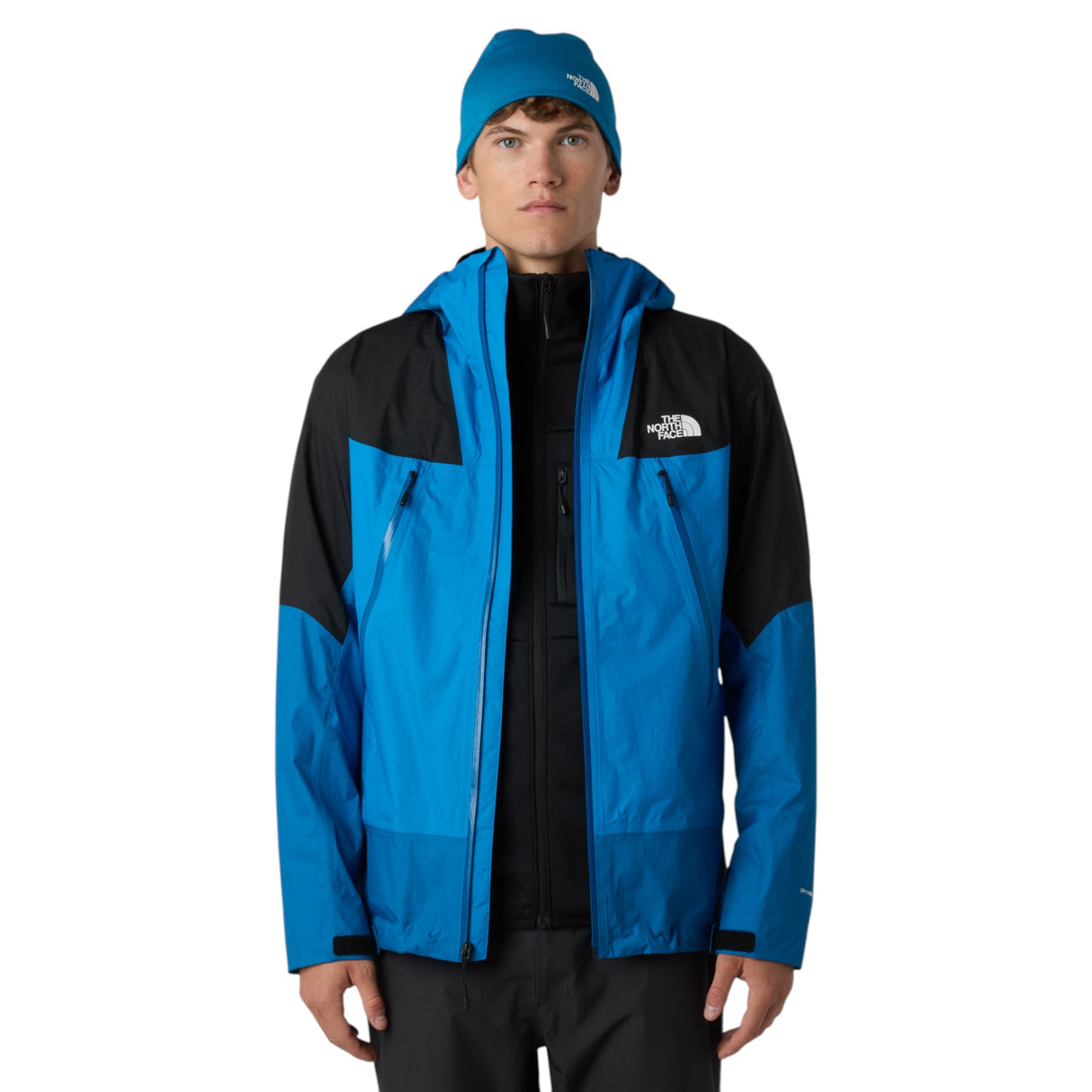 The North Face Men's Signal 2.5L DryVent Waterproof Jacket Skyline Blue/Adriatic Blue / Small-Skyline Blue/Adriatic Blue / Medium-Skyline Blue/Adriatic Blue / Large-Skyline Blue/Adriatic Blue / X-Large-Lava Red/Iron Clay/TNF Black / Small - 53 Degrees North