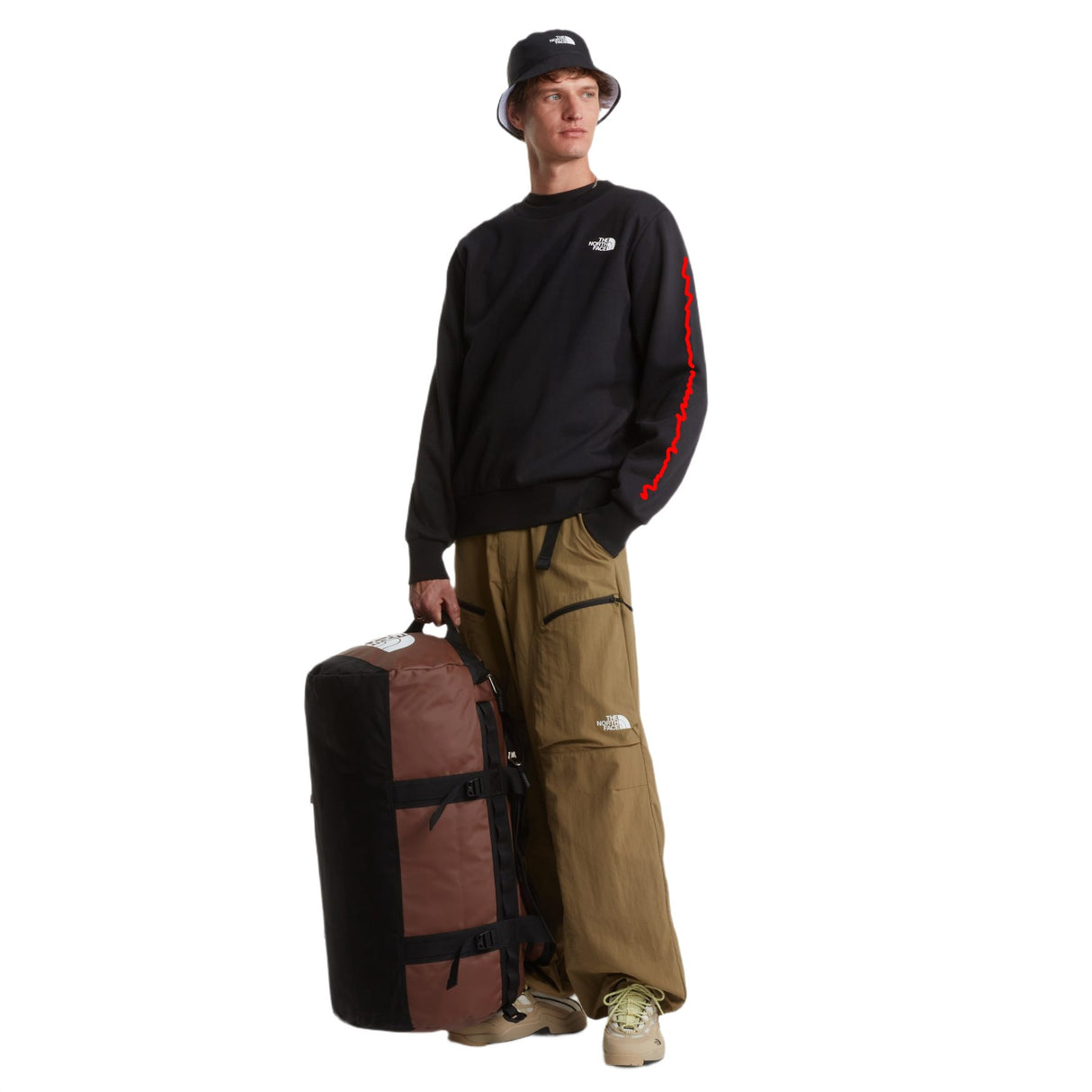 The North Face Men's Simple Dome Crew Shirt TNF Black / Small-TNF Black / Medium-TNF Black / Large-TNF Black / X-Large-TNF Black / XX-Large - 53 Degrees North