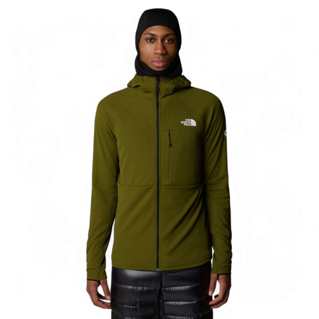 The North Face Men's Summit Futurefleece Full Zip Hooded Fleece Jacket TNF Black / Small-TNF Black / Medium-TNF Black / Large-TNF Black / X-Large-Forest Olive / Small - 53 Degrees North