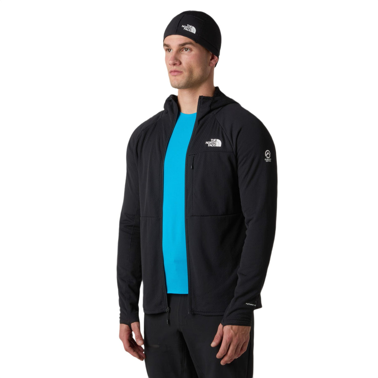 The North Face Men's Summit Futurefleece Full Zip Hoodie TNF Black / Small-TNF Black / Medium-TNF Black / Large-TNF Black / X-Large-Dusk Blue / Small - 53 Degrees North