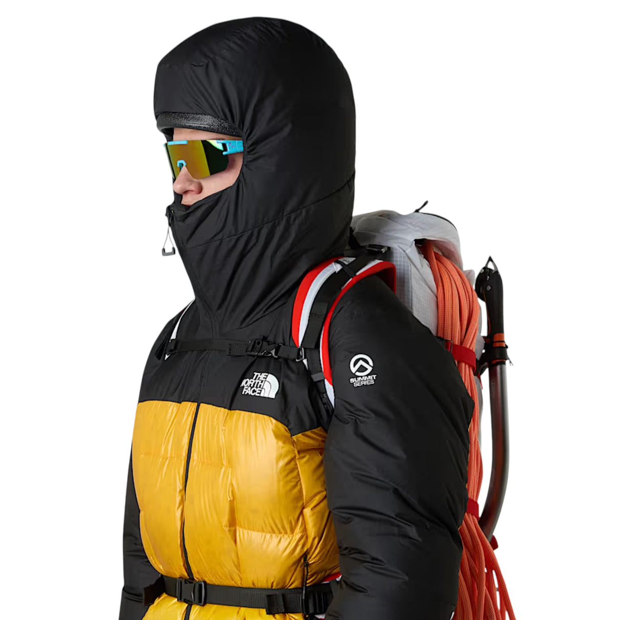 The North Face Men's Summit Himalayan Down Parka Summit Gold/TNF Black / Medium-Summit Gold/TNF Black / Large - 53 Degrees North