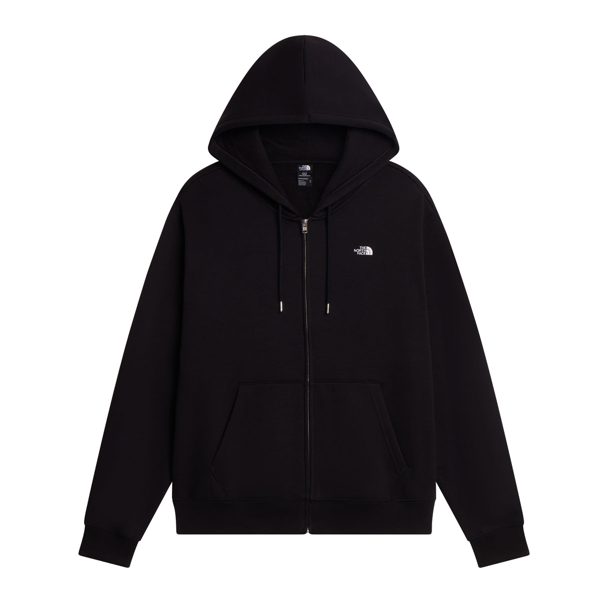 The North Face Men's TNF Essential Simple Dome Relaxed Full-Zip Hoodie TNF Black / Small - 53 Degrees North