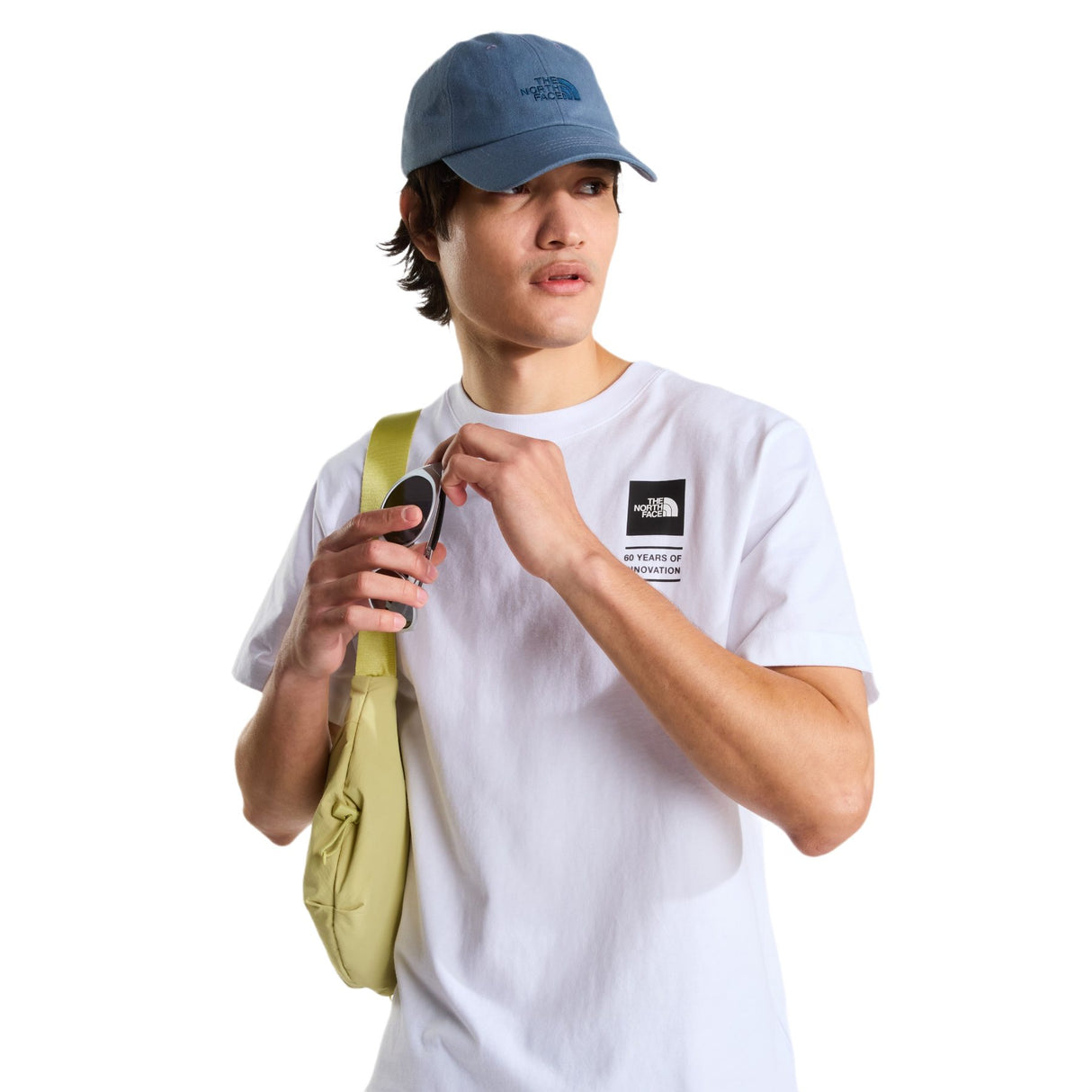 The North Face Men's The Base Camp Duffel Celebration T-Shirt TNF White / Small-TNF White / Medium-TNF White / Large-TNF White / X-Large-TNF White / XX-Large - 53 Degrees North