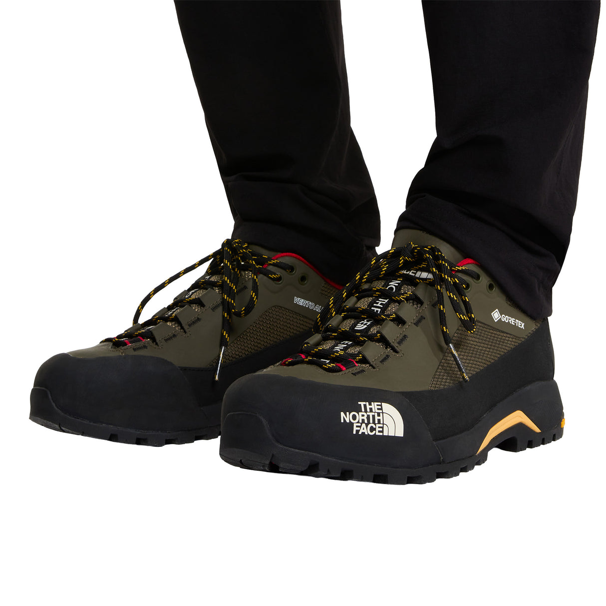 The North Face Men's Verto Alpine GORE-TEX Waterproof Shoes New Taupe Green/Summit Gold / UK 8-New Taupe Green/Summit Gold / UK 9-New Taupe Green/Summit Gold / UK 10-New Taupe Green/Summit Gold / UK 11-New Taupe Green/Summit Gold / UK 12 - 53 Degrees North