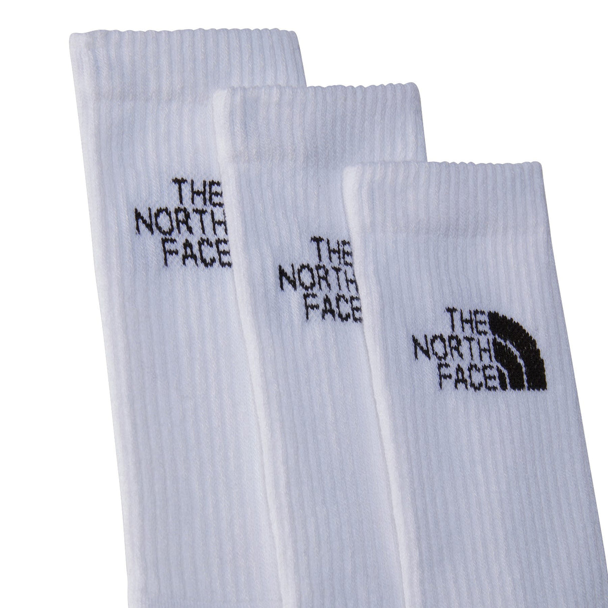 The North Face Multi Sport Cush Crew Socks - 3 Pack TNF White / Small-TNF White / Medium-TNF Black / Small-TNF Black / Medium - 53 Degrees North