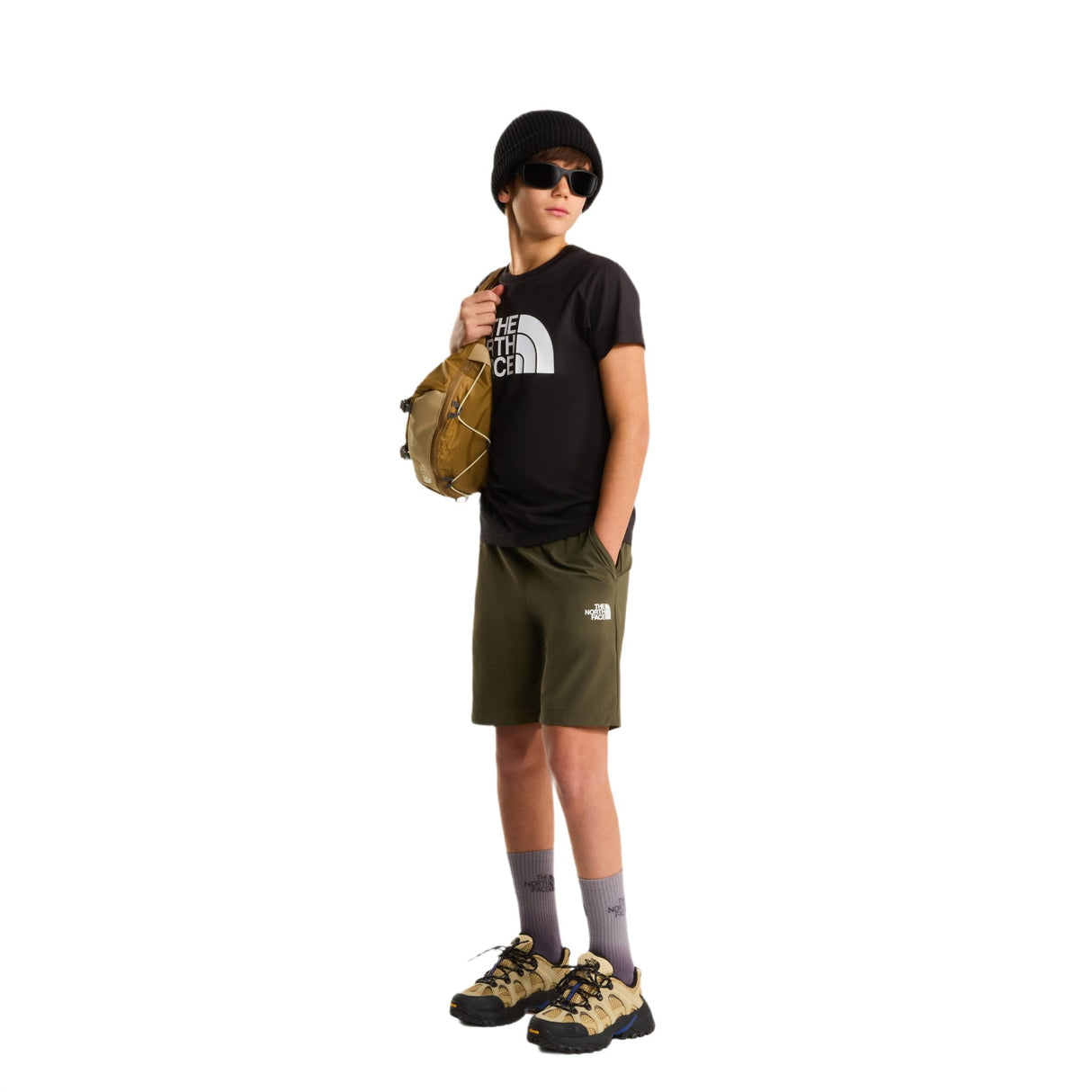 The North Face Teen Easy Regular T-Shirt TNF White / Age 7-8-TNF White / Age 10-TNF White / Age 12-Periwinkle Glow / Age 7-8-Periwinkle Glow / Age 10 - 53 Degrees North