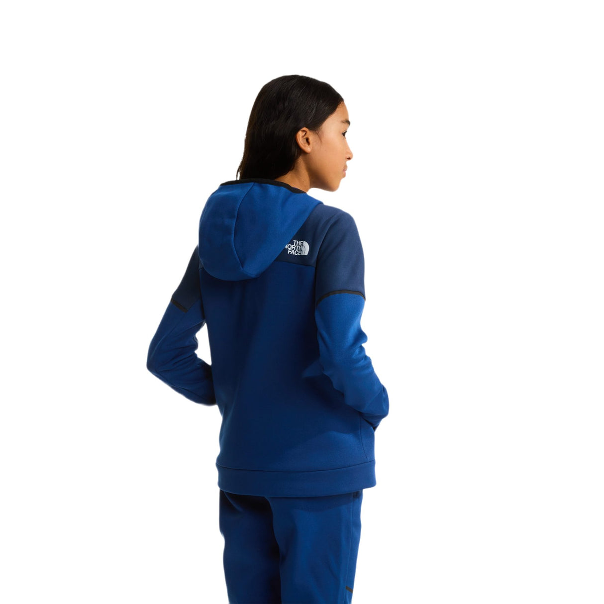 The North Face Teen Mountain Athletics Full Zip Hoodie Summit Navy/Estate Blue / Age 7-8-Summit Navy/Estate Blue / Age 10-Summit Navy/Estate Blue / Age 12-Anthracite Grey/Transcendent Grey / Age 7-8-Anthracite Grey/Transcendent Grey / Age 10 - 53 Degrees North