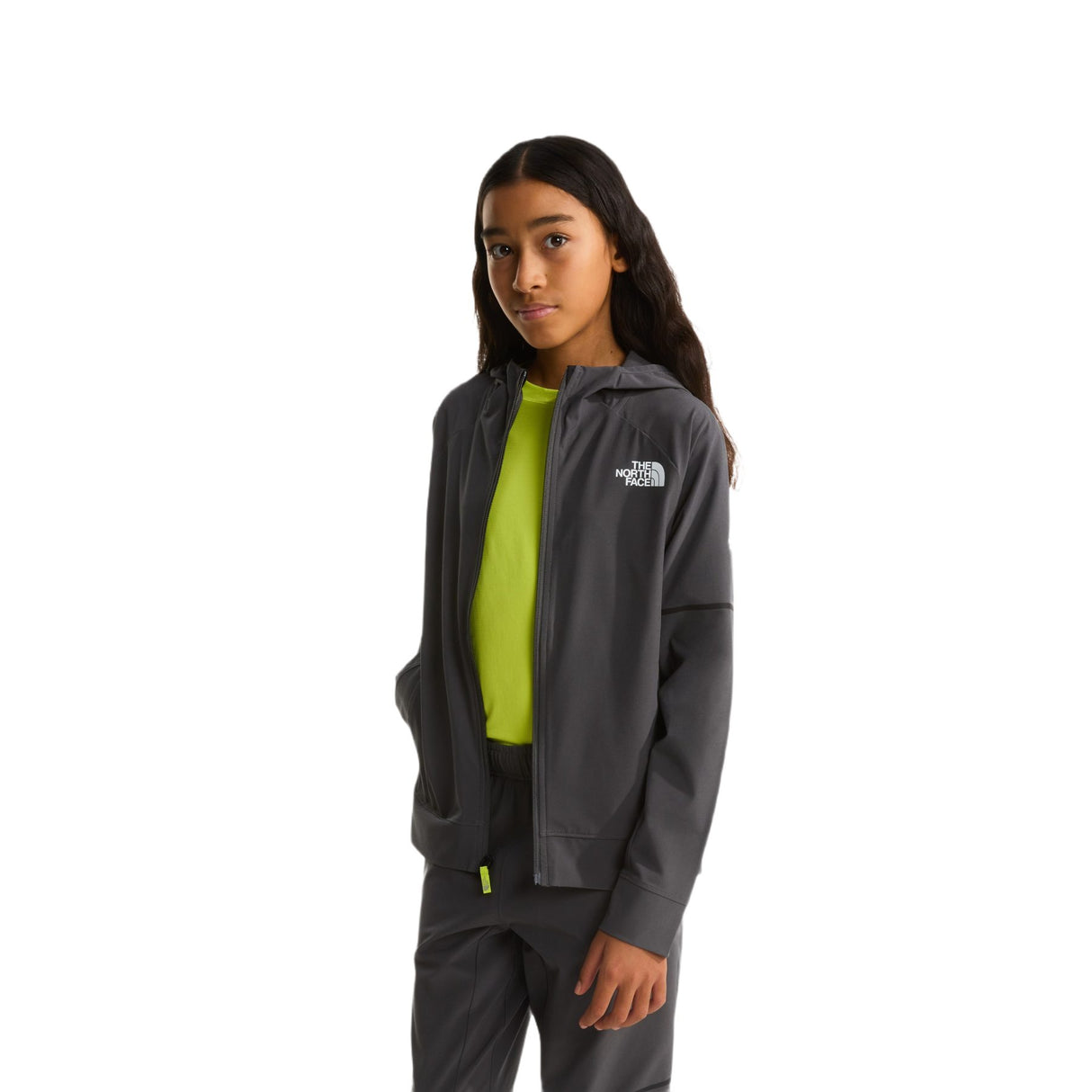 The North Face Teen Mountain Athletics Woven Jacket Anthracite Grey / Age 7-8-Anthracite Grey / Age 10-Anthracite Grey / Age 12-Anthracite Grey / Age 14-16-Anthracite Grey / Age 18-20 - 53 Degrees North