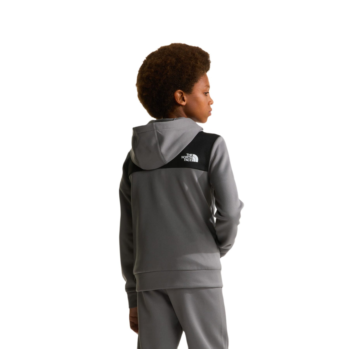 The North Face Teen Reaxion Full Zip Hoodie Smoked Pearl / Age 7-8-Smoked Pearl / Age 10-Smoked Pearl / Age 12-Smoked Pearl / Age 14-16-Smoked Pearl / Age 18-20 - 53 Degrees North