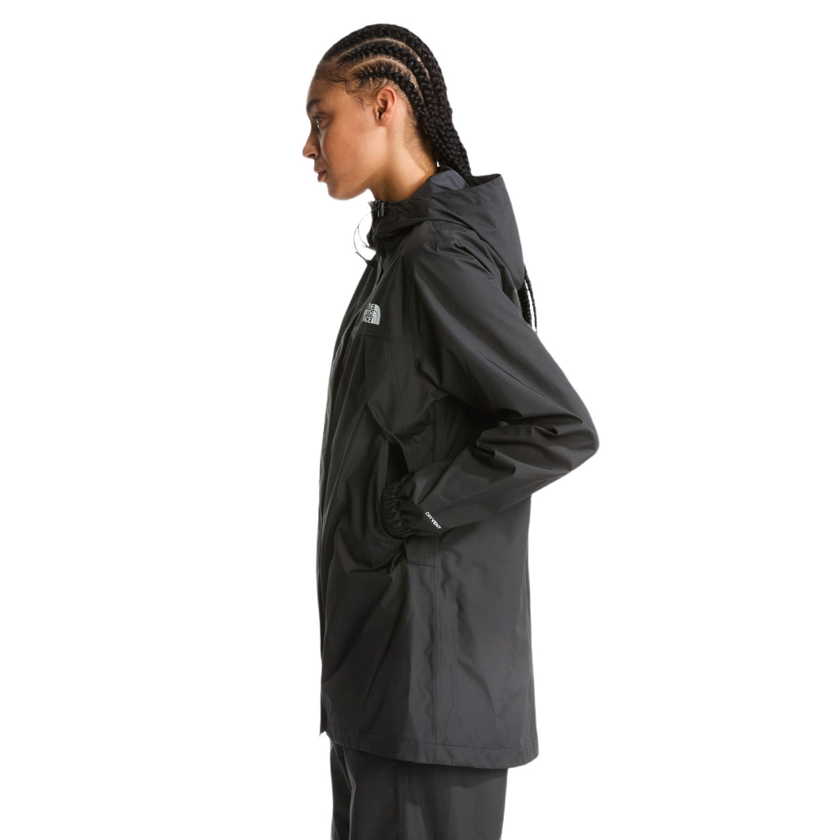 The North Face Women's Antora Rain Parka TNF Black / X-Small-TNF Black / Small-TNF Black / Medium-TNF Black / Large-TNF Black / X-Large - 53 Degrees North