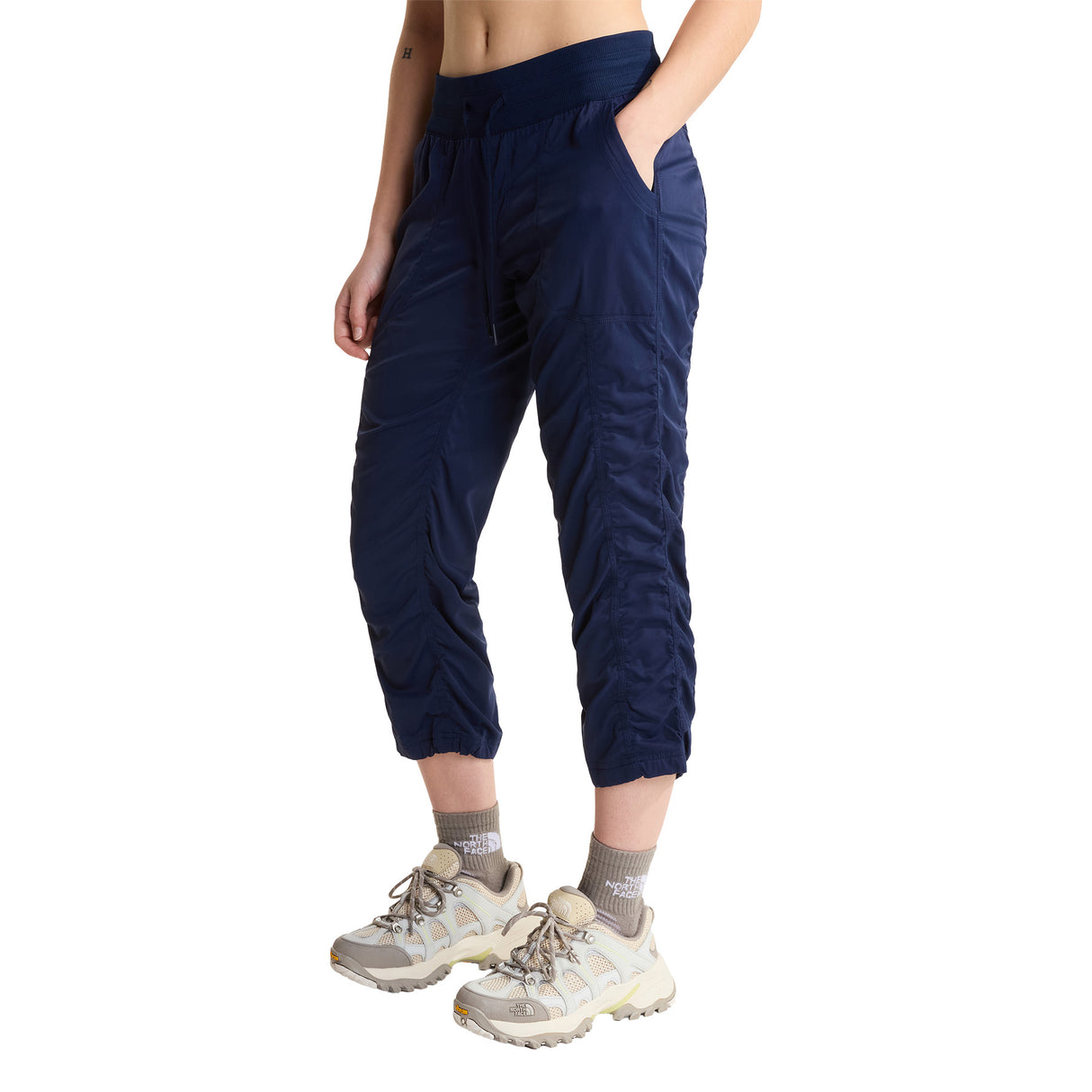 The North Face Women's Aphrodite 2.0 Capri Joggers Summit Navy / X-Small-Summit Navy / Small-Summit Navy / Medium-Summit Navy / Large-Summit Navy / X-Large - 53 Degrees North