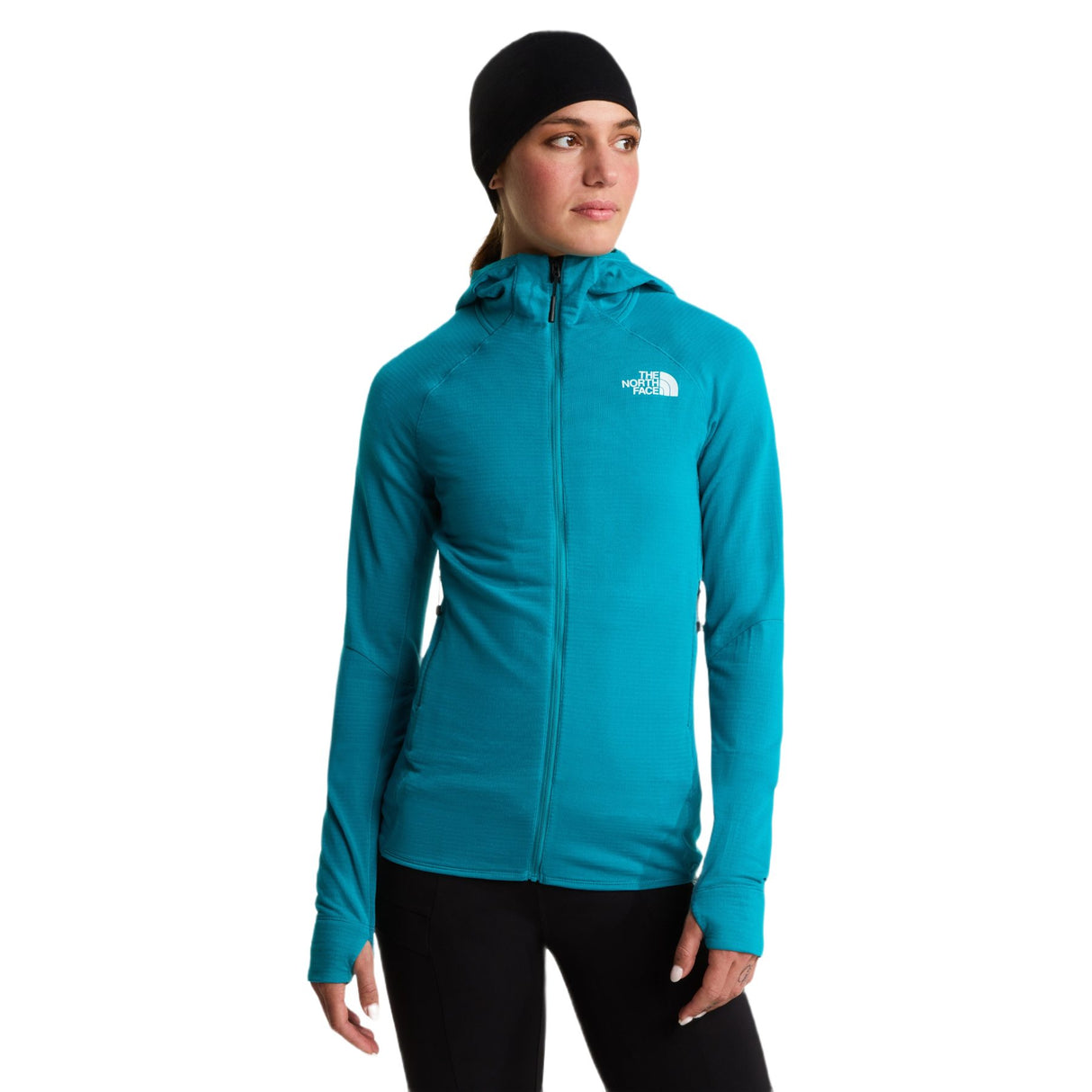 The North Face Women's Bolt Polartec Hoodie Deep Teal / X-Small-Deep Teal / Small-Deep Teal / Medium-Deep Teal / Large-Deep Teal / X-Large - 53 Degrees North