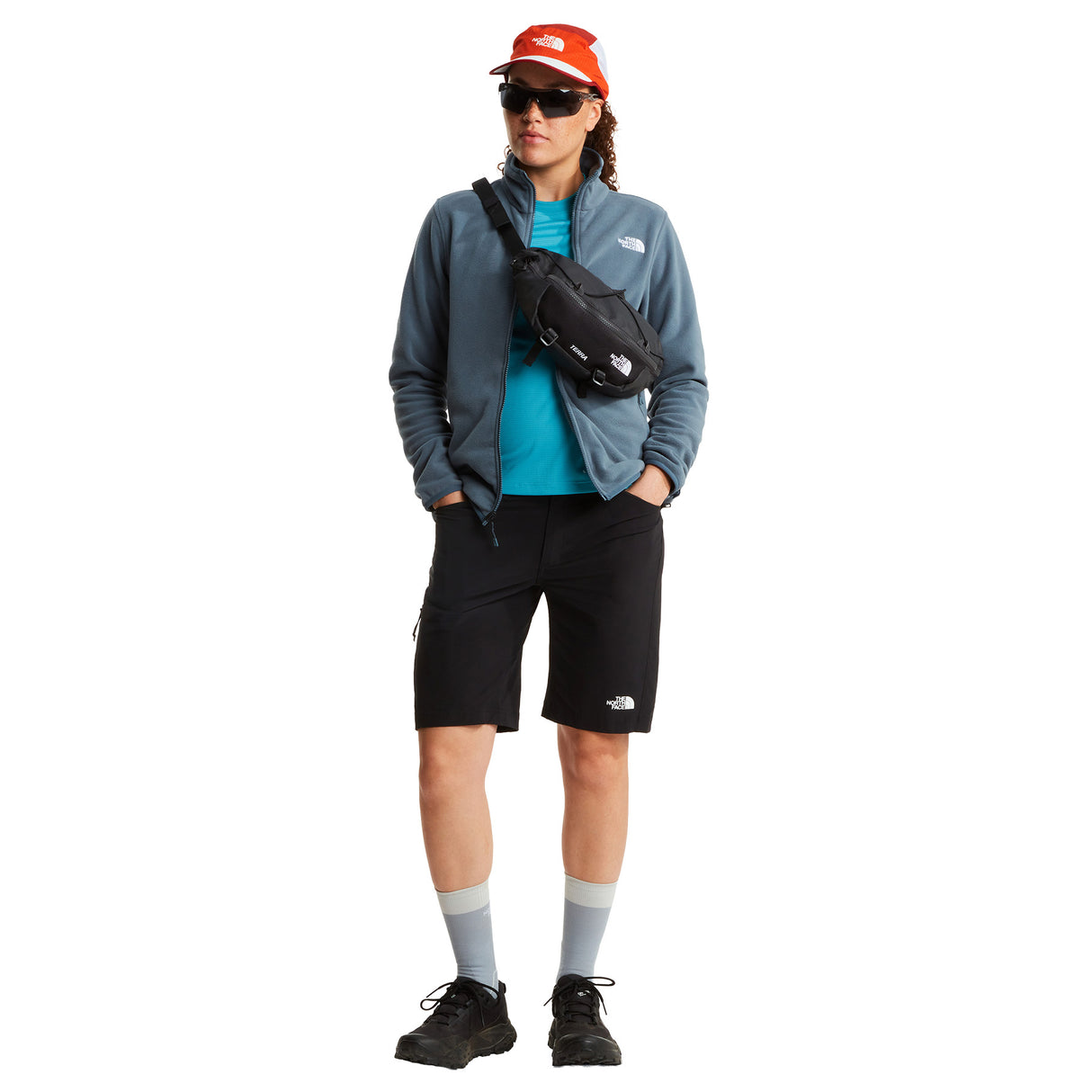 The North Face Women's Glacier Fleece Jacket Granite Grey / X-Small-Granite Grey / Small-Granite Grey / Medium-Granite Grey / Large-Granite Grey / X-Large - 53 Degrees North