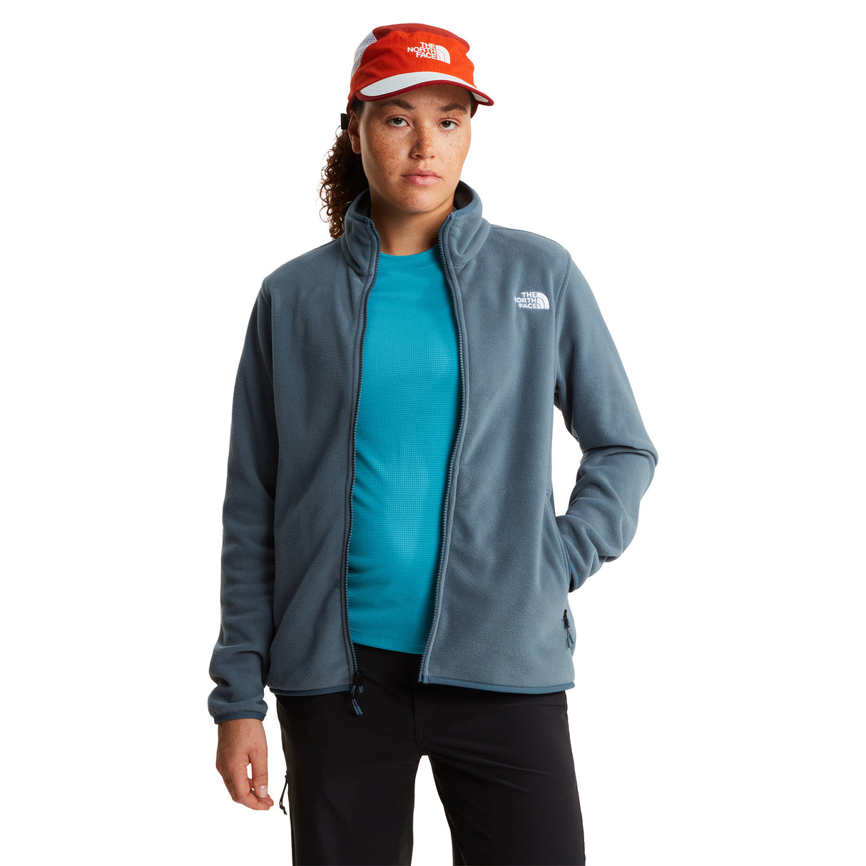 The North Face Women's Glacier Fleece Jacket Granite Grey / X-Small-Granite Grey / Small-Granite Grey / Medium-Granite Grey / Large-Granite Grey / X-Large - 53 Degrees North