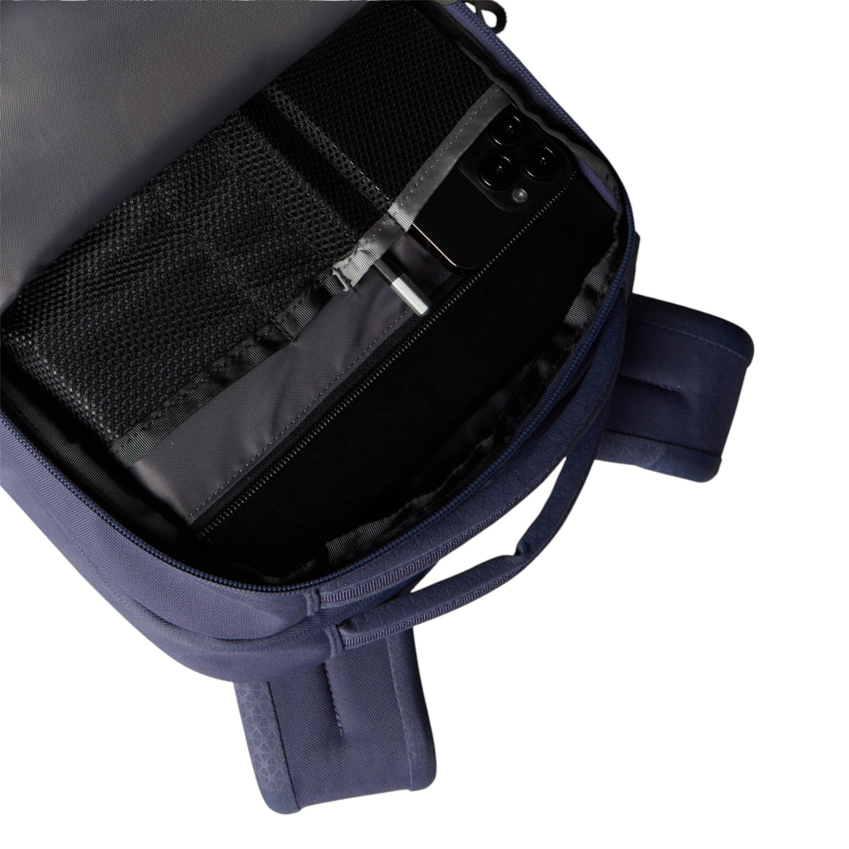 The North Face Women's Jester Backpack Granite Grey Light Heather-Twilight Galaxy/Blue Flax - 53 Degrees North