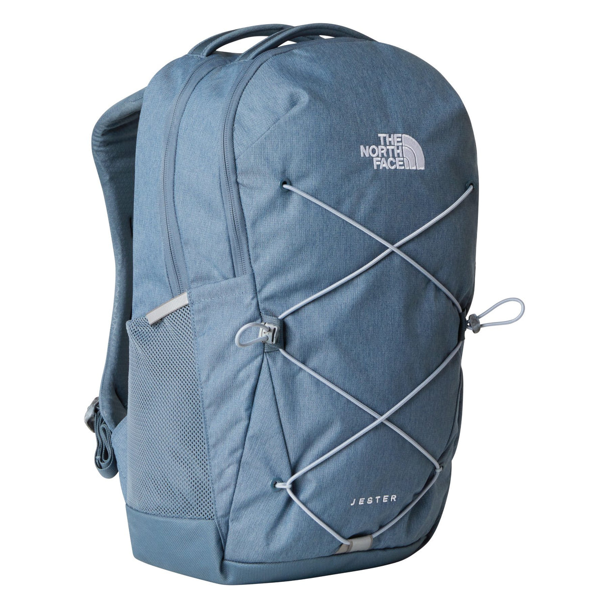 The North Face Women's Jester Backpack Granite Grey Light Heather-Twilight Galaxy/Blue Flax - 53 Degrees North