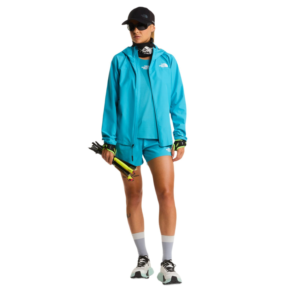 The North Face Women's Lightbright Shorts - 4 Inch River Ice / X-Small-River Ice / Small-River Ice / Medium-River Ice / Large-River Ice / X-Large - 53 Degrees North