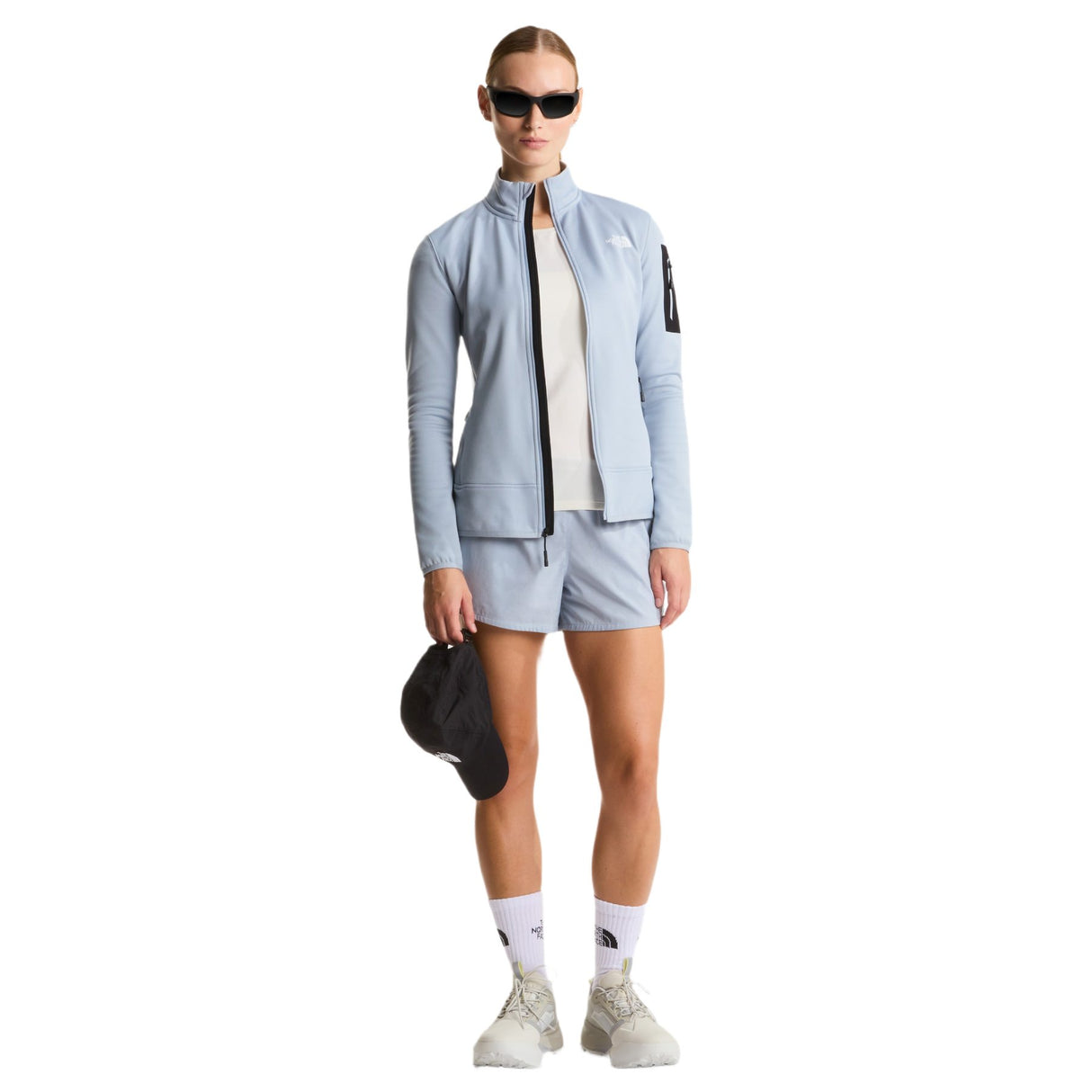 The North Face Women's Mistyescape Fleece Frost Grey/TNF Black / X-Small-Frost Grey/TNF Black / Small-Frost Grey/TNF Black / Medium-Frost Grey/TNF Black / Large-Frost Grey/TNF Black / X-Large - 53 Degrees North