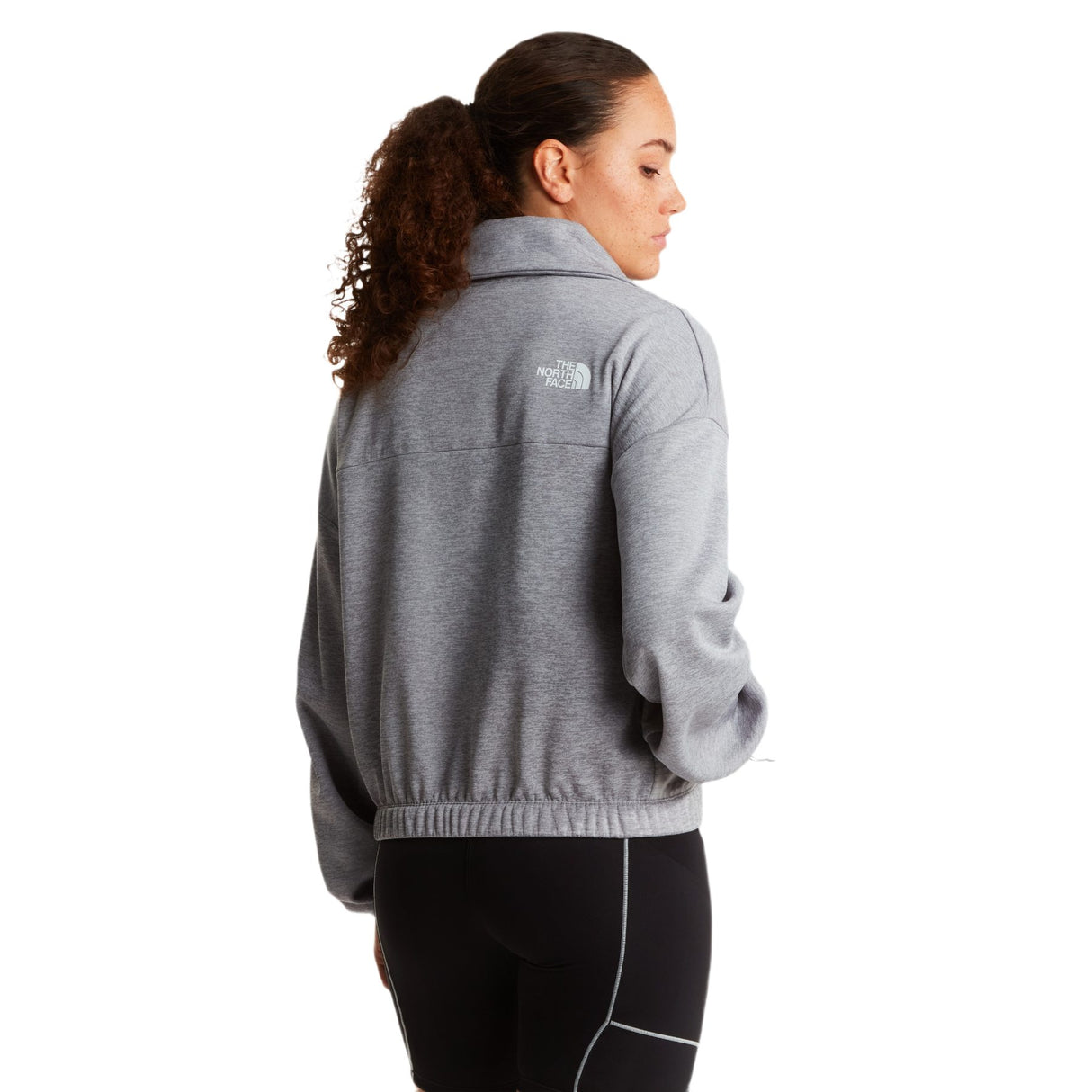 The North Face Women's Mountain Athletics 1/4 Zip Fleece TNF Pale Grey Heather / X-Small-TNF Pale Grey Heather / Small-TNF Pale Grey Heather / Medium-TNF Pale Grey Heather / Large-TNF Pale Grey Heather / X-Large - 53 Degrees North