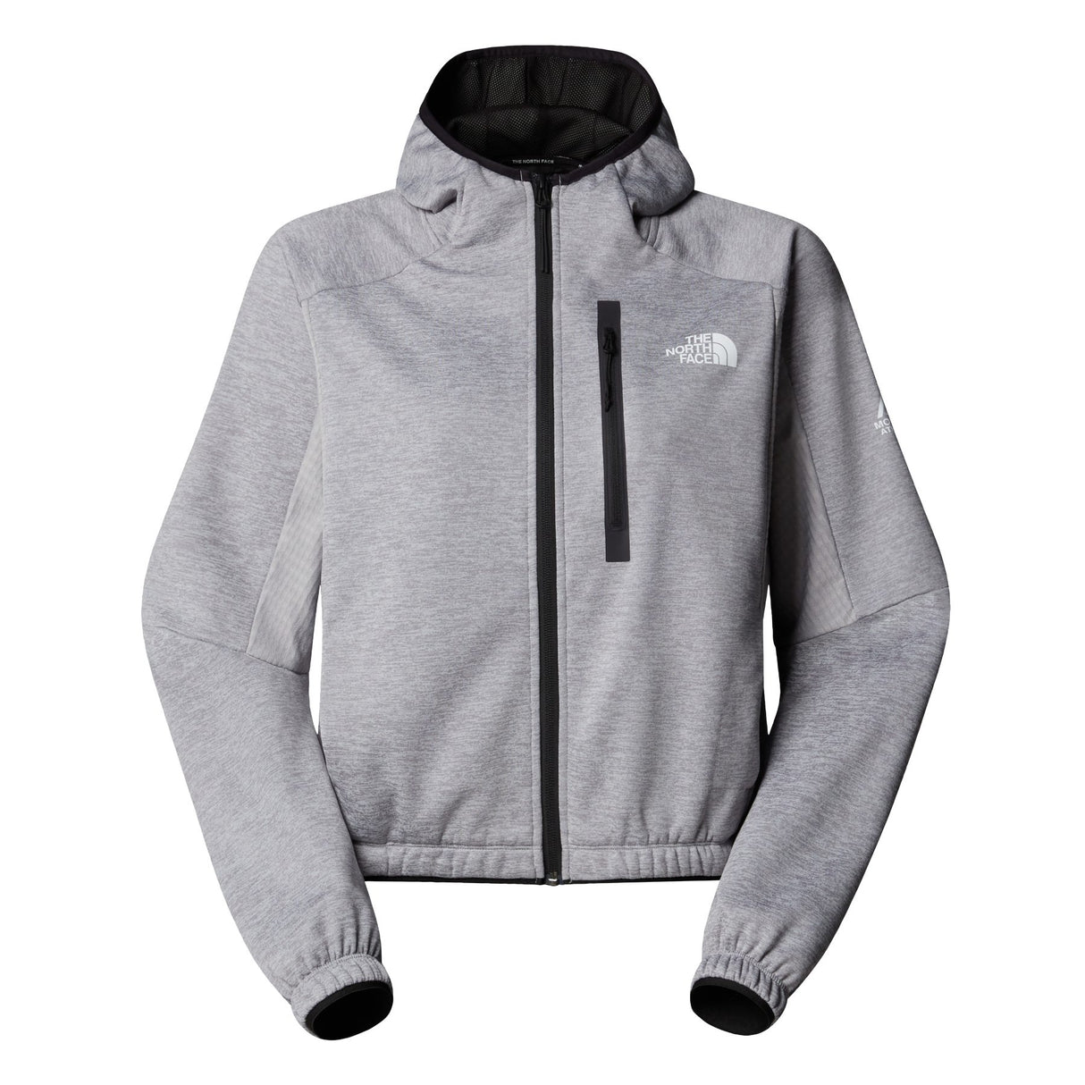 The North Face Women's Mountain Athletics Fleece Full Zip Jacket TNF Pale Grey Heather / X-Small-TNF Pale Grey Heather / Small-TNF Pale Grey Heather / Medium-TNF Pale Grey Heather / Large-TNF Pale Grey Heather / X-Large - 53 Degrees North