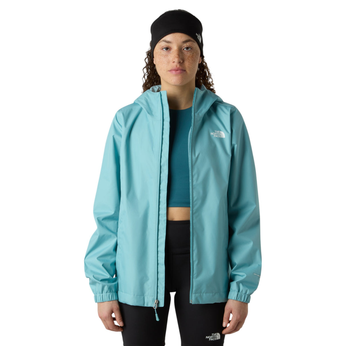The North Face Women's Quest Waterproof Jacket TNF Black/Foil Grey / X-Small-TNF Black/Foil Grey / Small-TNF Black/Foil Grey / Medium-TNF Black/Foil Grey / Large-TNF Black/Foil Grey / X-Large - 53 Degrees North