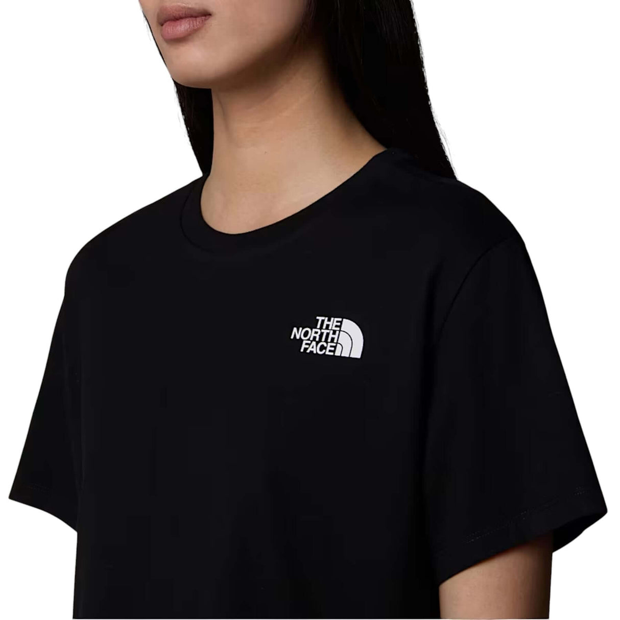 The North Face Women's Simple Dome Cropped Slim T-Shirt Virtual Blue / X-Small-Virtual Blue / Small-Virtual Blue / Medium-Virtual Blue / Large-Virtual Blue / X-Large - 53 Degrees North