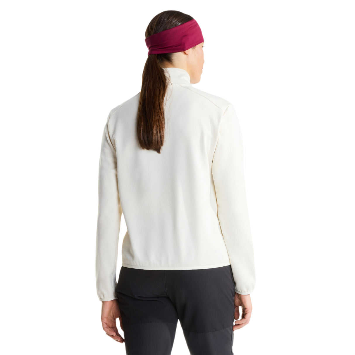 The North Face Women's TNF Performance Fleece Full Zip Jacket White Dune Light Heather / X-Small - 53 Degrees North