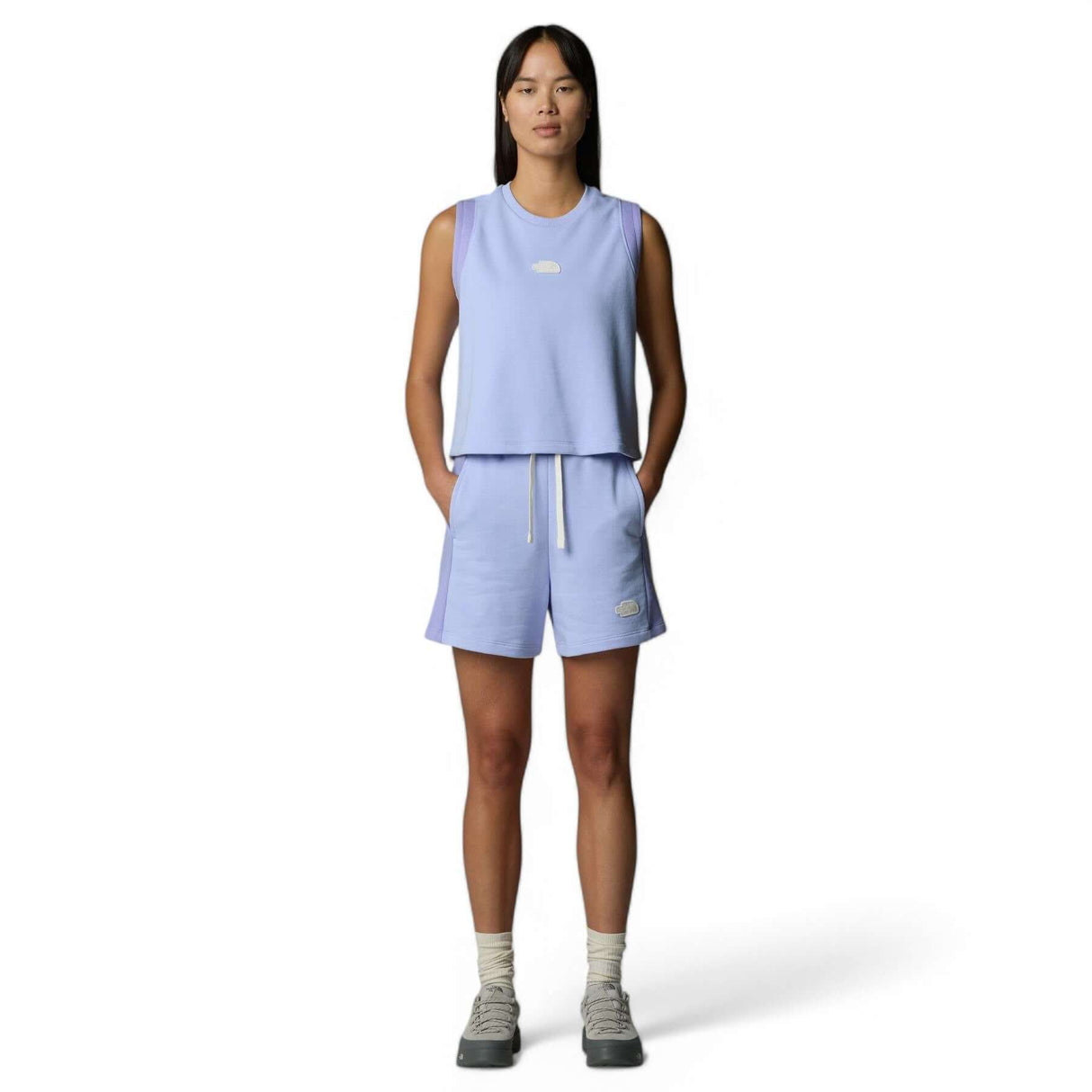 The North Face Women's Terry Relaxed Cropped Tank Purple Mint / X-Small-Purple Mint / Small-Purple Mint / Medium-Purple Mint / Large - 53 Degrees North