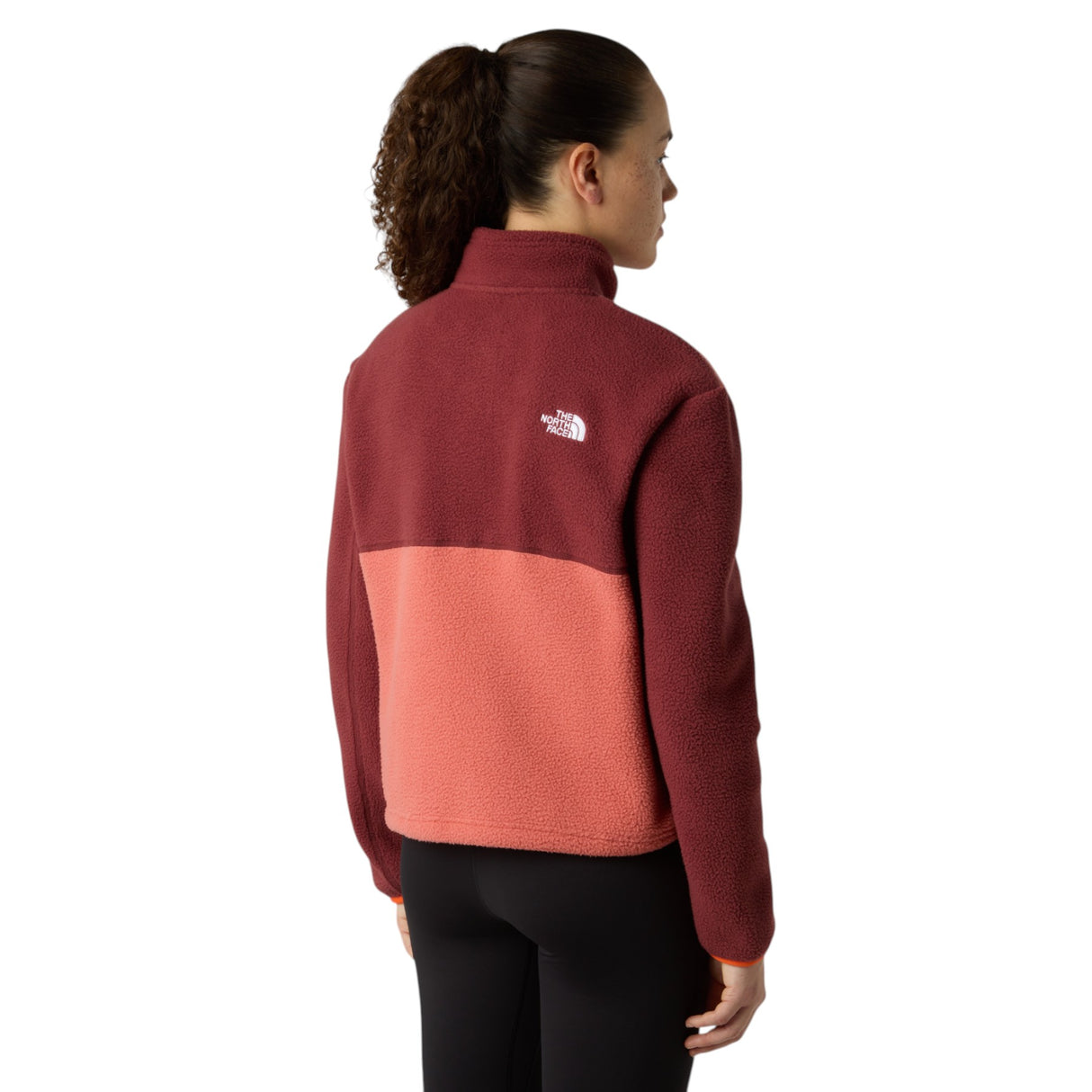 The North Face Women's Yumiori 1/4 Zip Fleece White Dune/Opal Frost / X-Small - 53 Degrees North