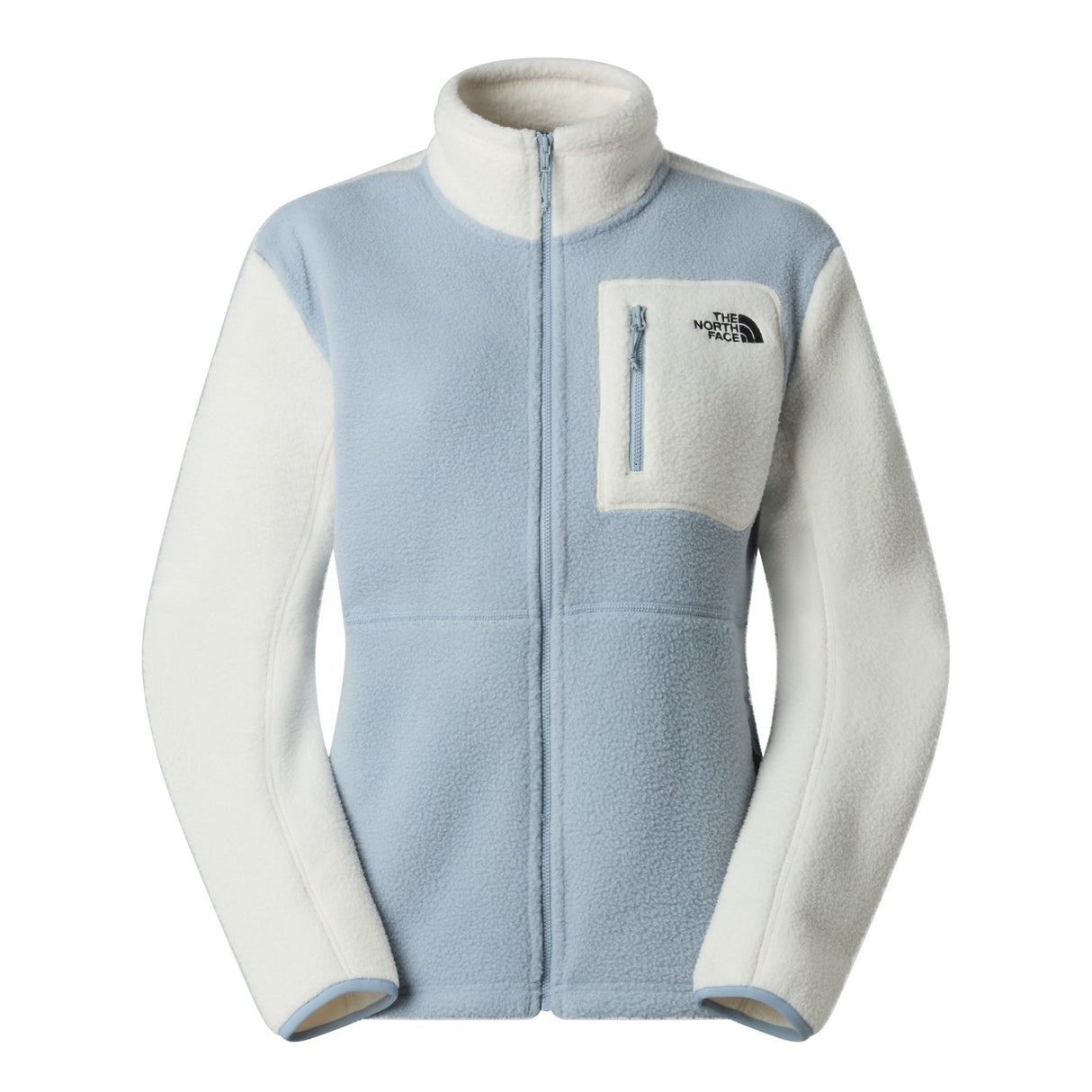 The North Face Women's Yumiori Full Zip Fleece Jacket Frost Grey/White Dune / X-Small-Frost Grey/White Dune / Small-Frost Grey/White Dune / Medium-Frost Grey/White Dune / Large-Frost Grey/White Dune / X-Large - 53 Degrees North