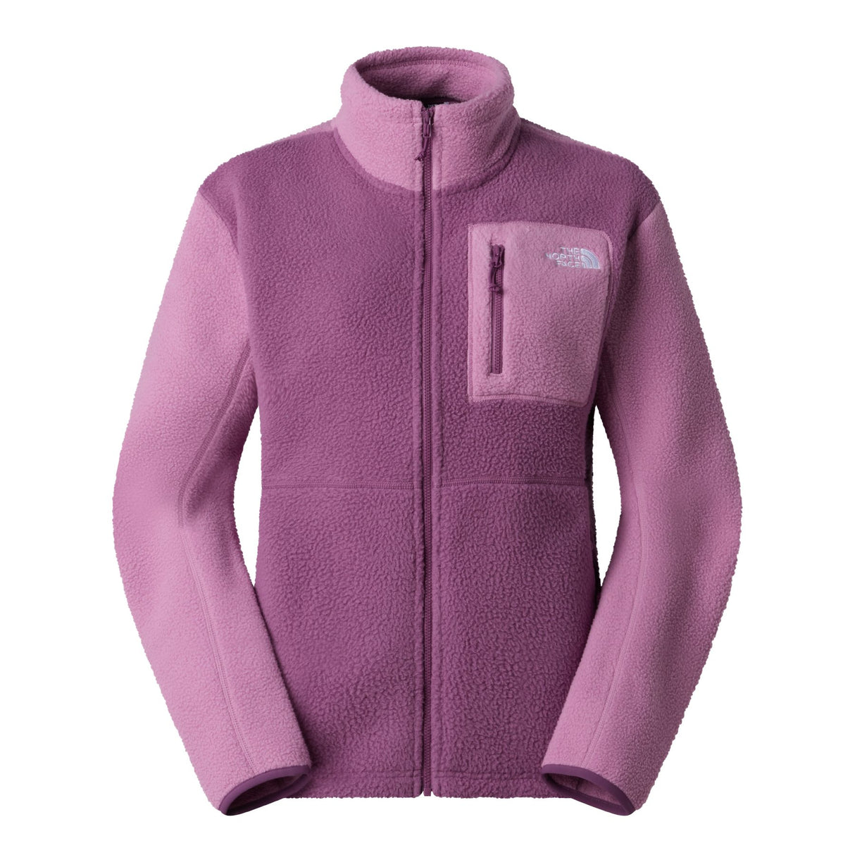The North Face Women's Yumiori Full Zip Fleece Jacket Frost Grey/White Dune / X-Small-Frost Grey/White Dune / Small-Frost Grey/White Dune / Medium-Frost Grey/White Dune / Large-Frost Grey/White Dune / X-Large - 53 Degrees North