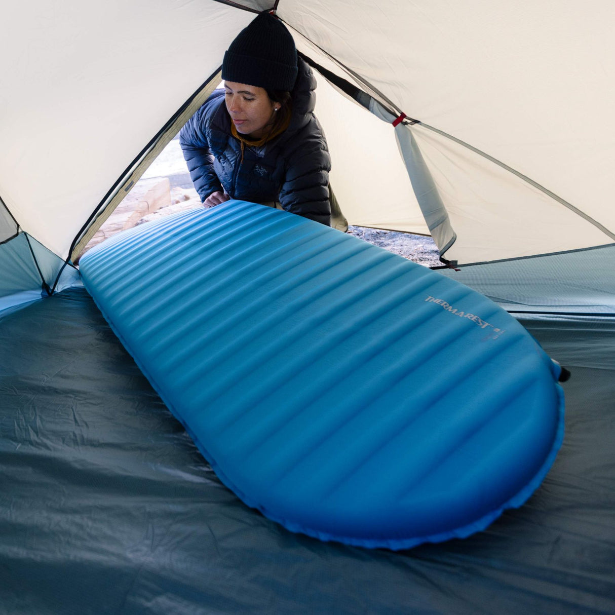 Therm-A-Rest Trail Pro Sleeping Pad Tide - 53 Degrees North
