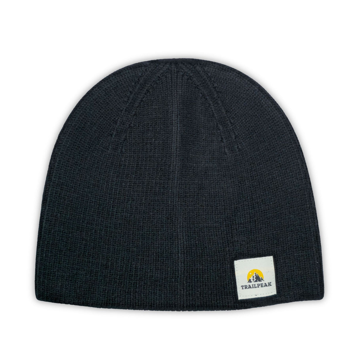 Trailpeak Soft Knit Uncuffed Beanie Grey-Black-Blue-Green - 53 Degrees North