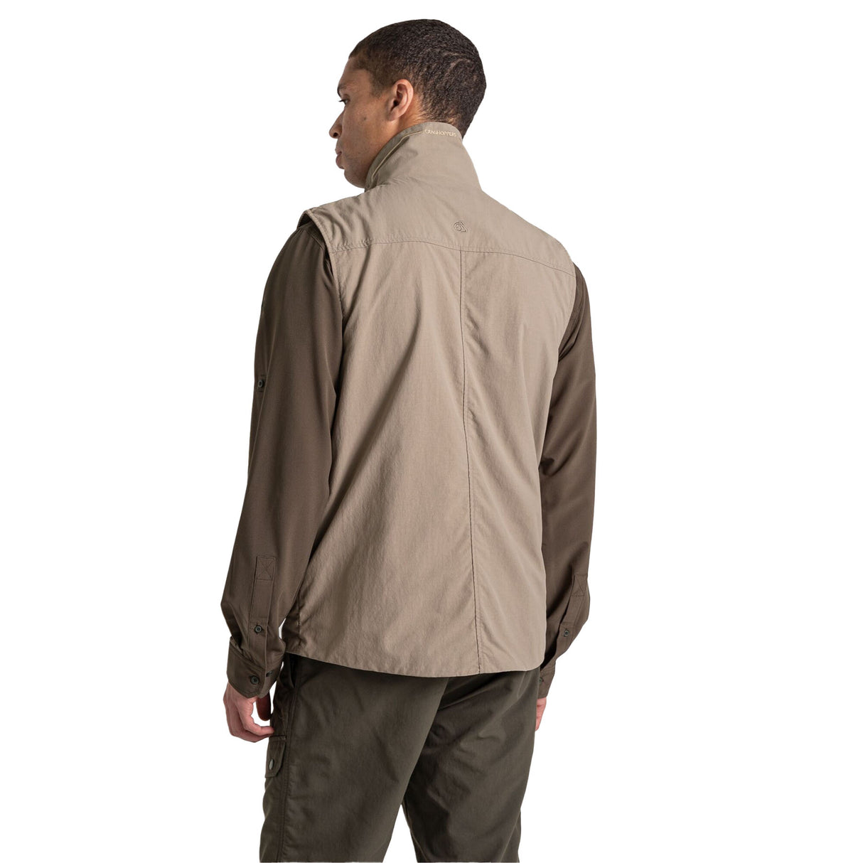 Craghoppers Men's Nosilife Adventure III Vest Pebble / Small-Pebble / Medium-Pebble / Large-Pebble / X-Large-Pebble / XX-Large #- 53 Degrees North