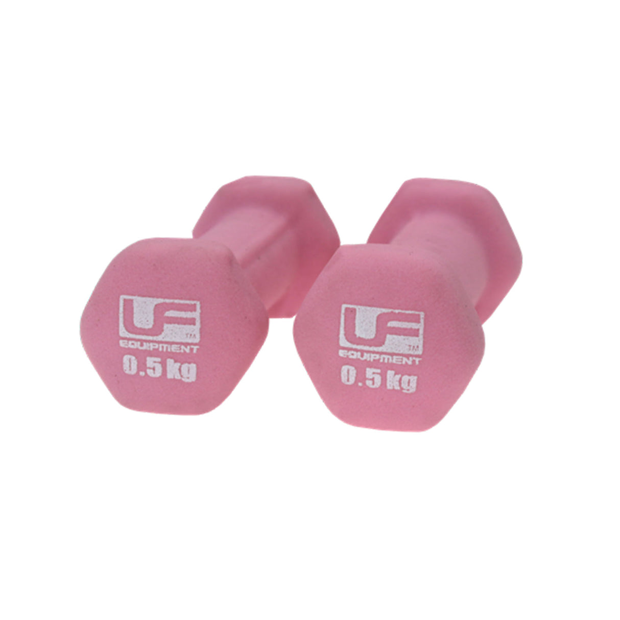 Urban Fitness Hex Dumbbells (Pair) 2 x 0.5 kg-2 x 1 kg-2 x 1.5 kg-2 x 2 kg - 53 Degrees North