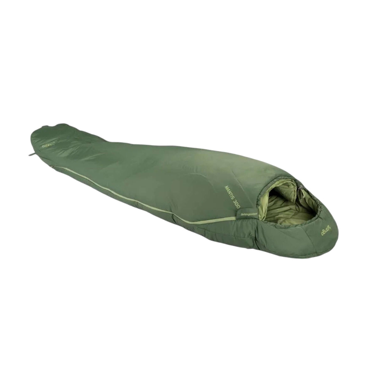 Vango Mantis 300 Sleeping Bag Pine Green - 53 Degrees North