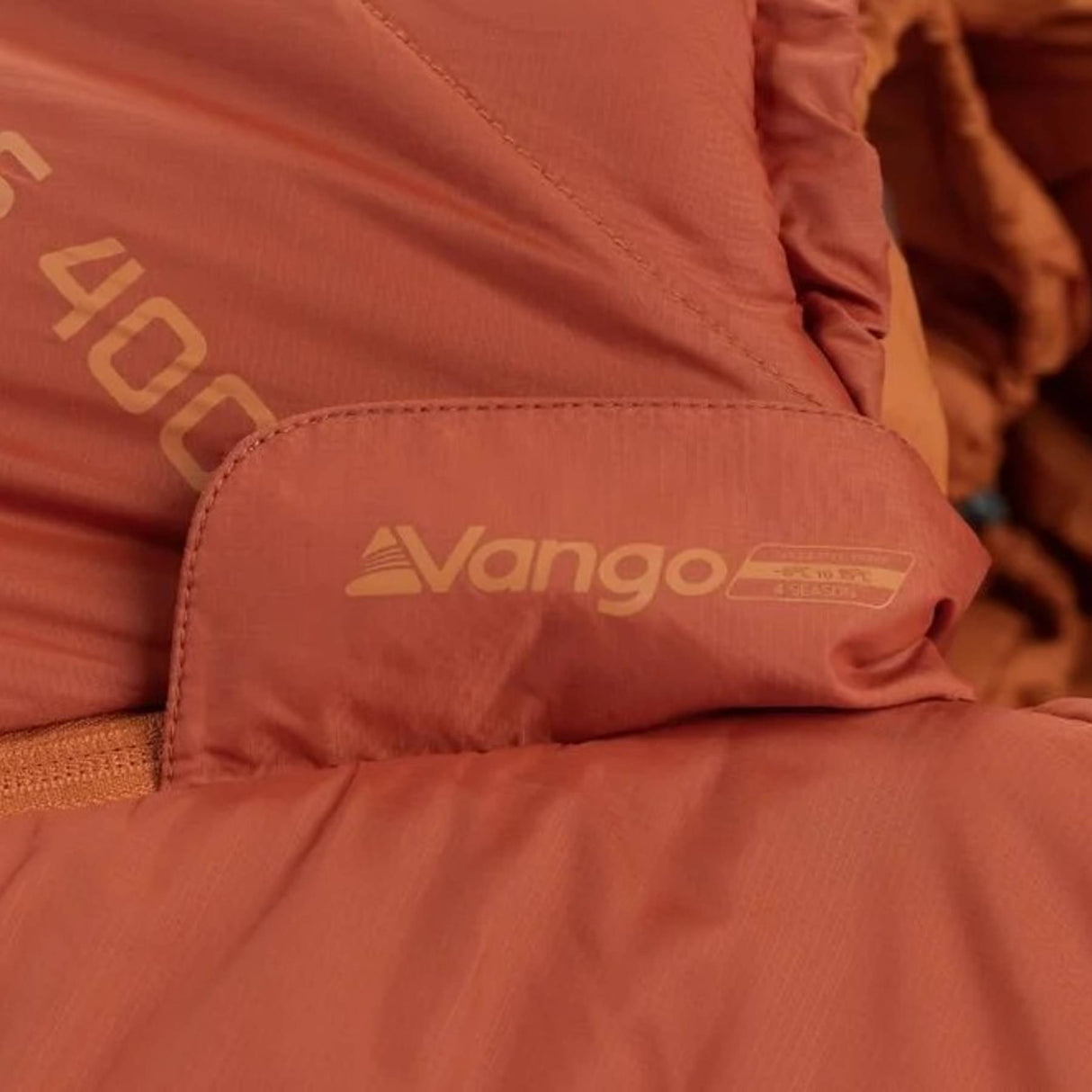 Vango Mantis 400 Sleeping Bag Harissa - 53 Degrees North