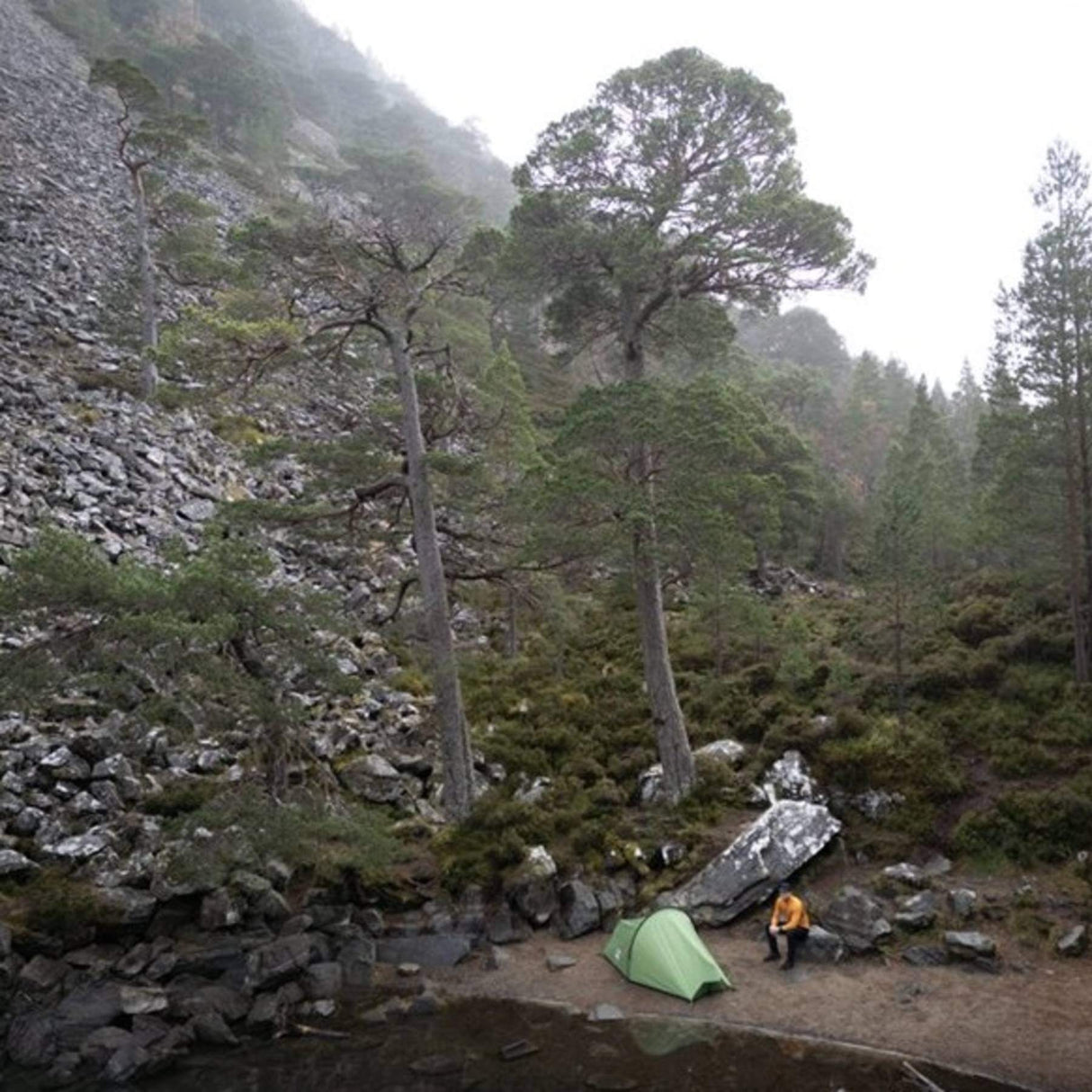 Vango Nevis 100 1-Person Tent Pamir Green - 53 Degrees North
