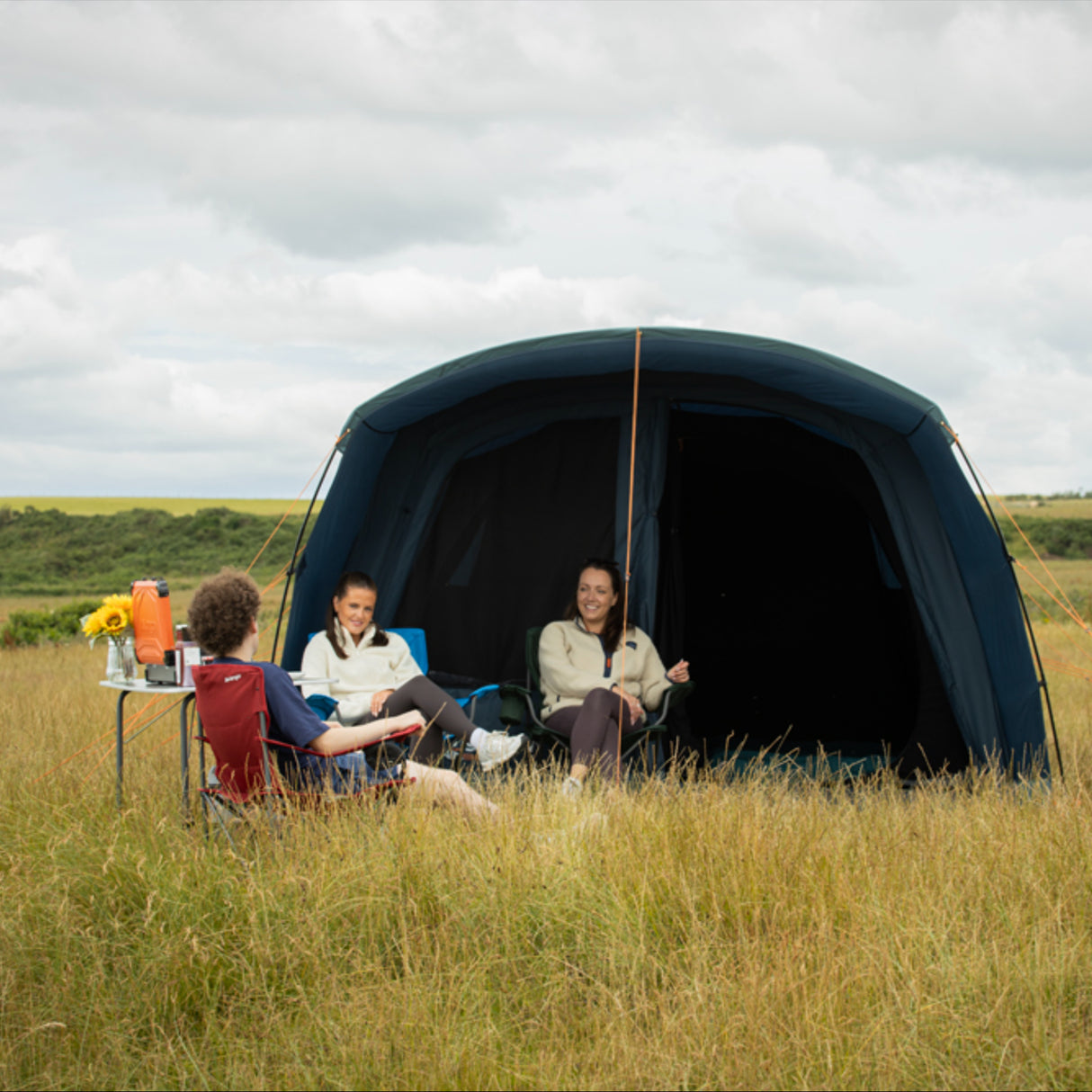 Vango Sierra Air 500 5-Person Tent Deep Blue - 53 Degrees North