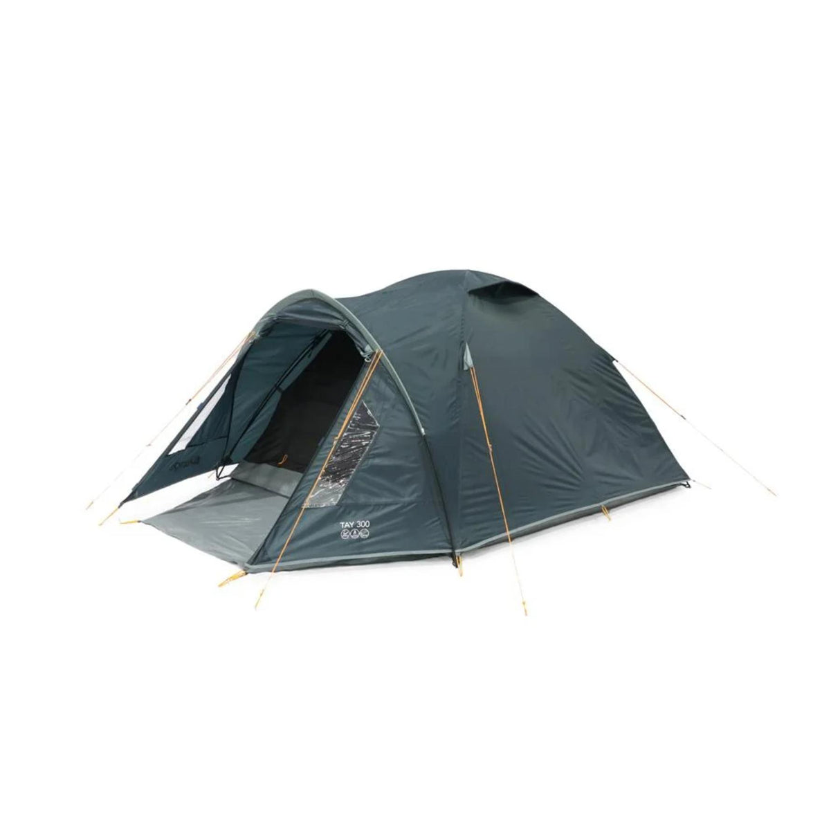 Vango Tay 300 3 Person Adventure Tent Peridot Green-Deep Blue - 53 Degrees North