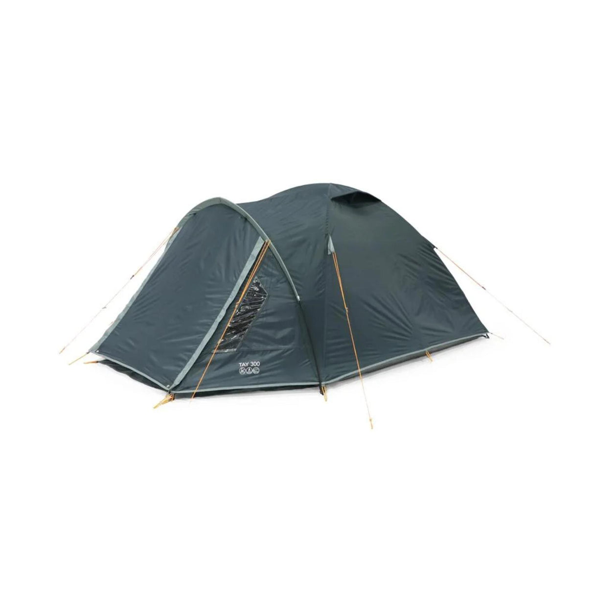 Vango Tay 300 3 Person Adventure Tent Peridot Green-Deep Blue - 53 Degrees North